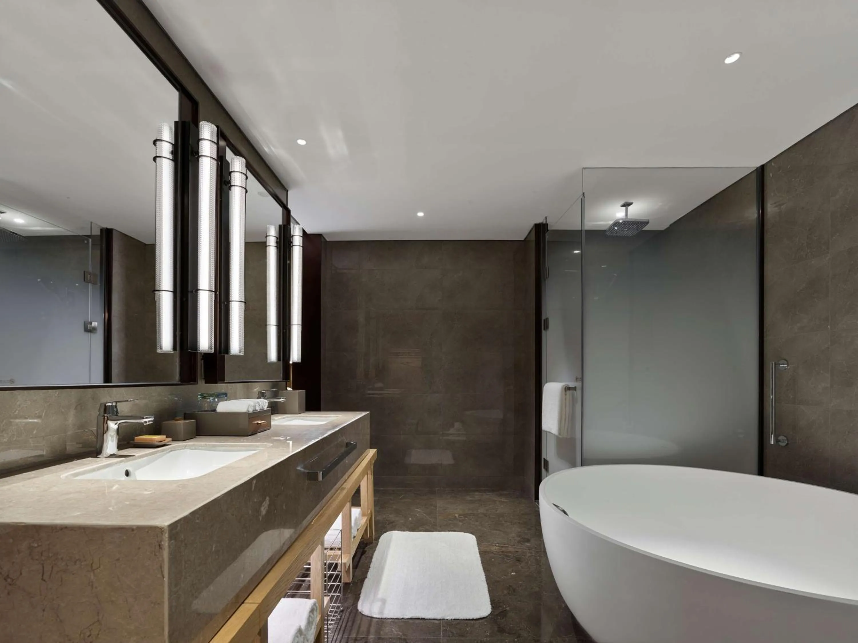 Bathroom in Doubletree By Hilton Beijing Badaling