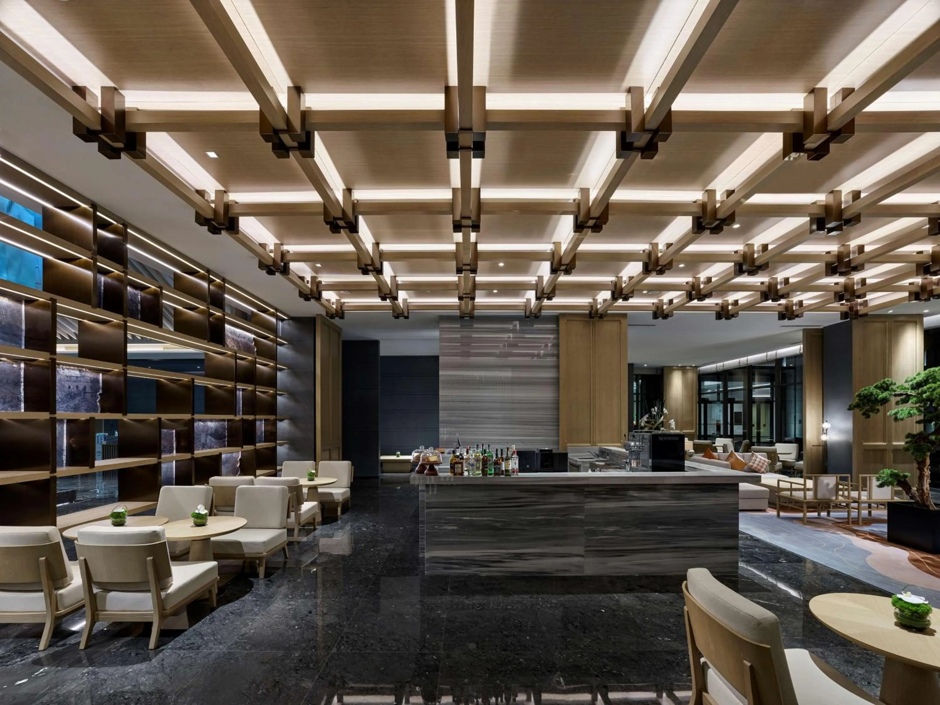 Lobby or reception in Doubletree By Hilton Beijing Badaling