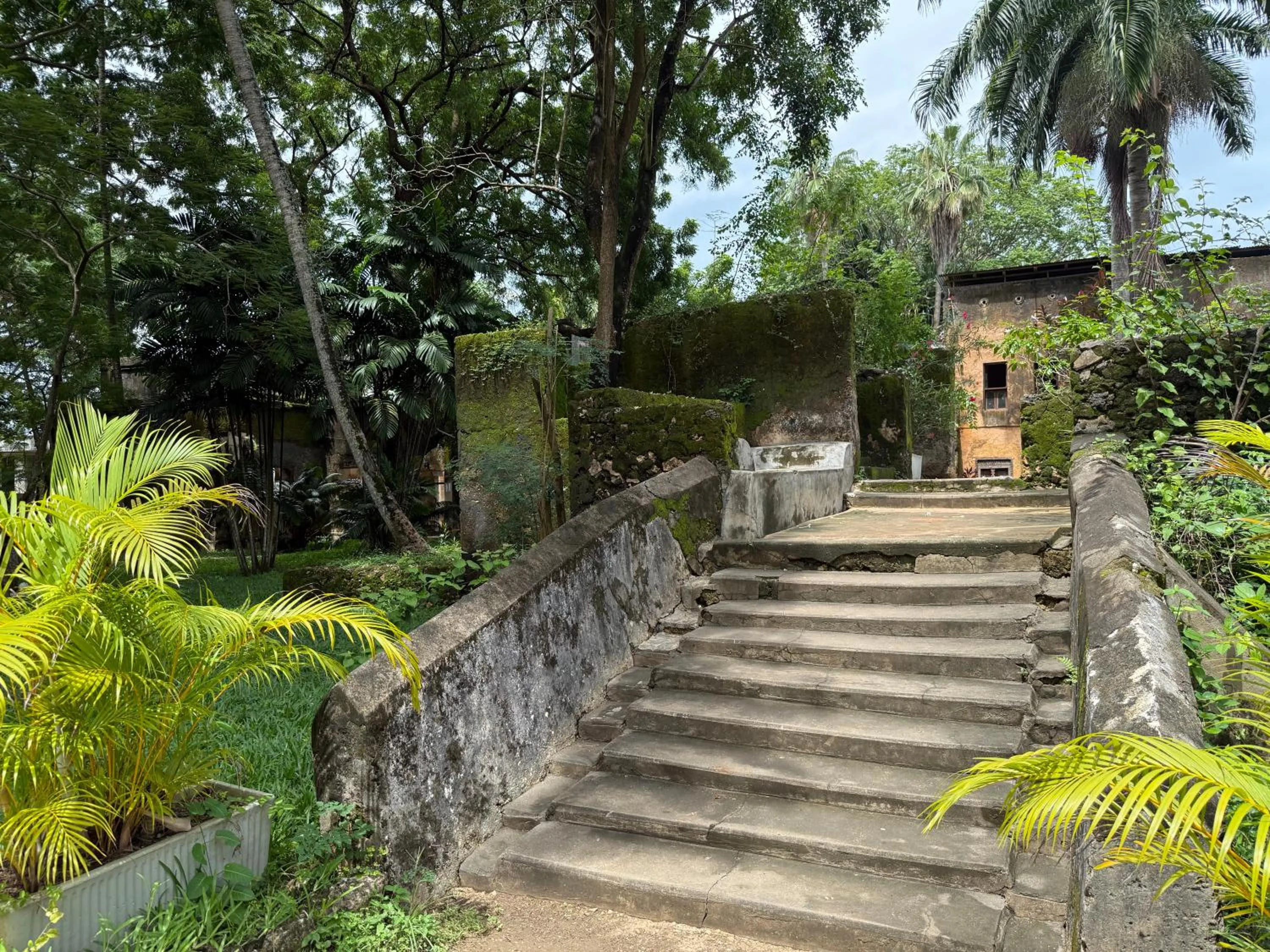 Landmark view in Mbweni Ruins & Gardens Previously Jungle Paradise