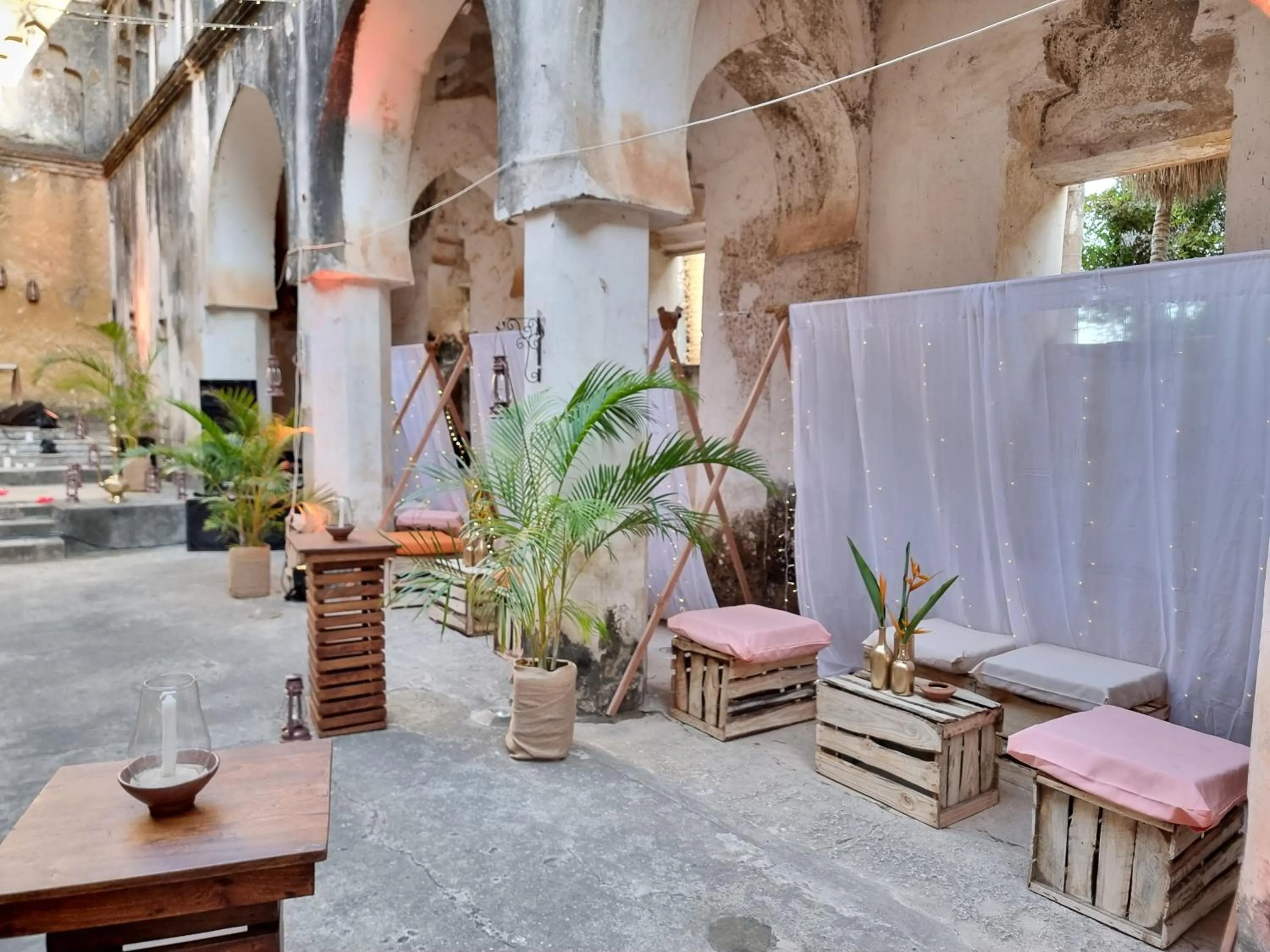 Landmark view in Mbweni Ruins & Gardens Previously Jungle Paradise