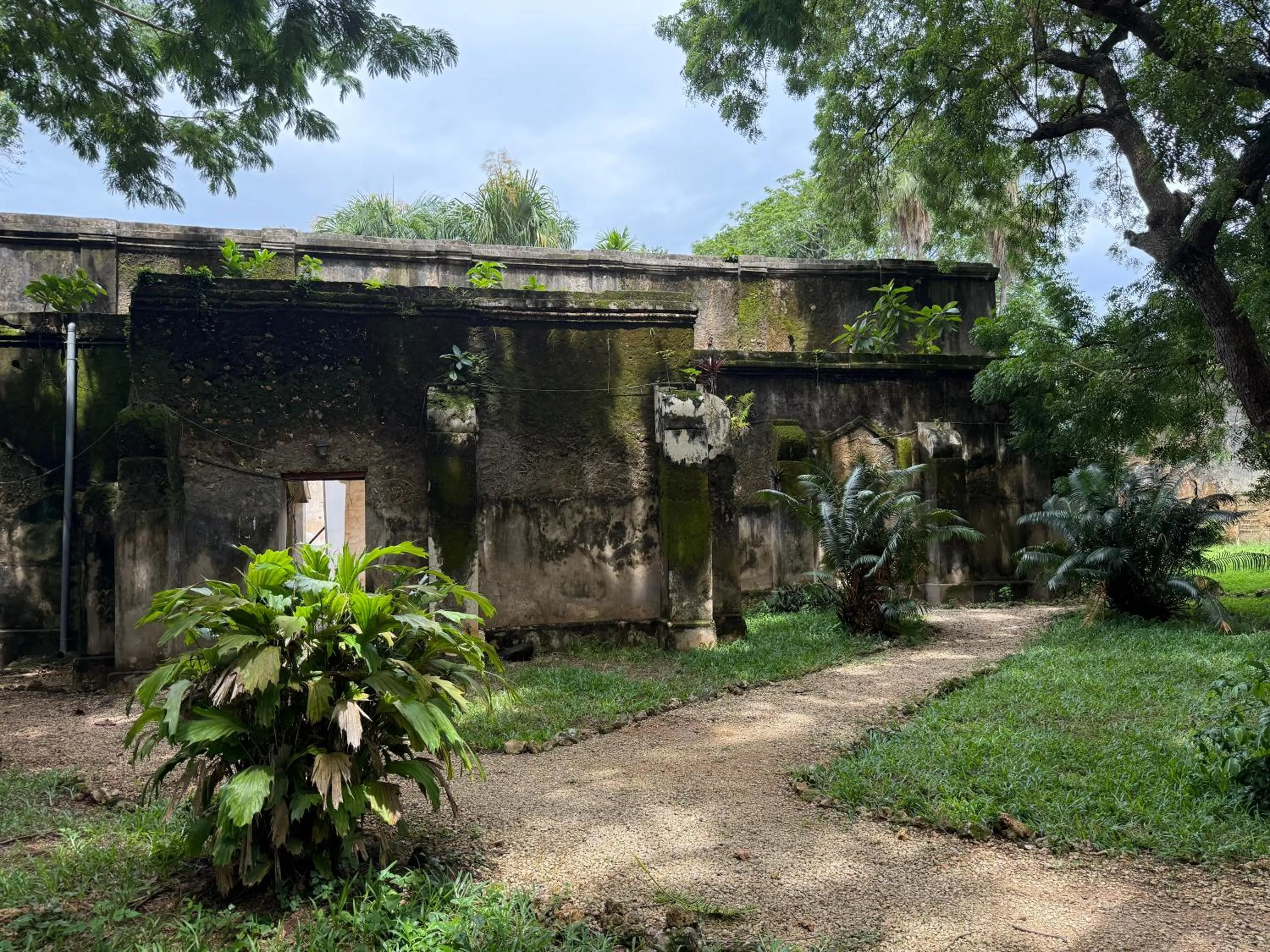 Landmark view in Mbweni Ruins & Gardens Previously Jungle Paradise