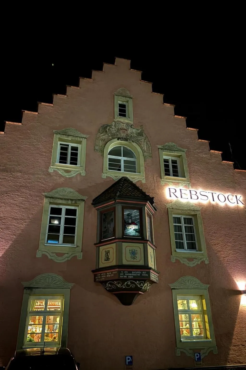 View (from property/room) in Landgasthof Hotel Rebstock