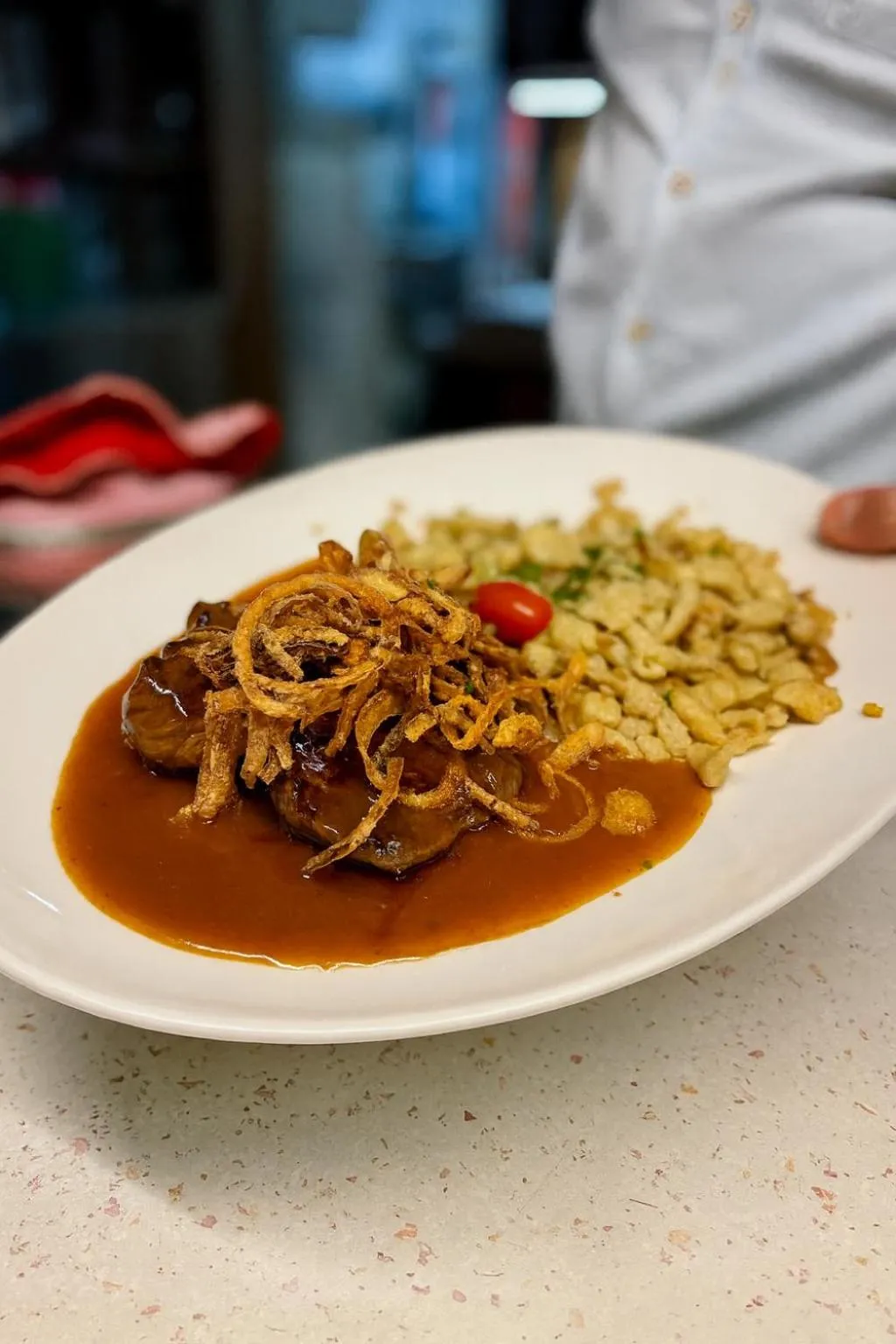 Food and drinks in Landgasthof Hotel Rebstock