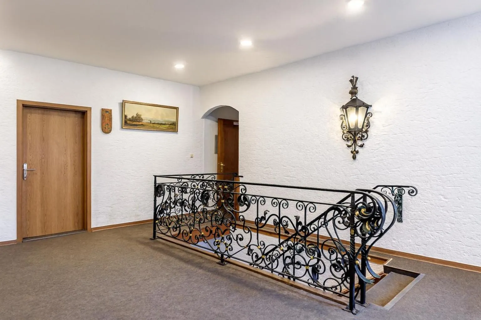 Patio, Bed in Landgasthof Hotel Rebstock