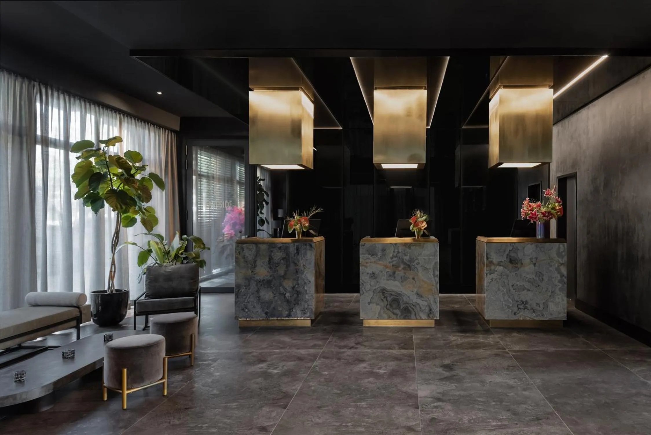 Lobby or reception in Hotel AMANO East Side