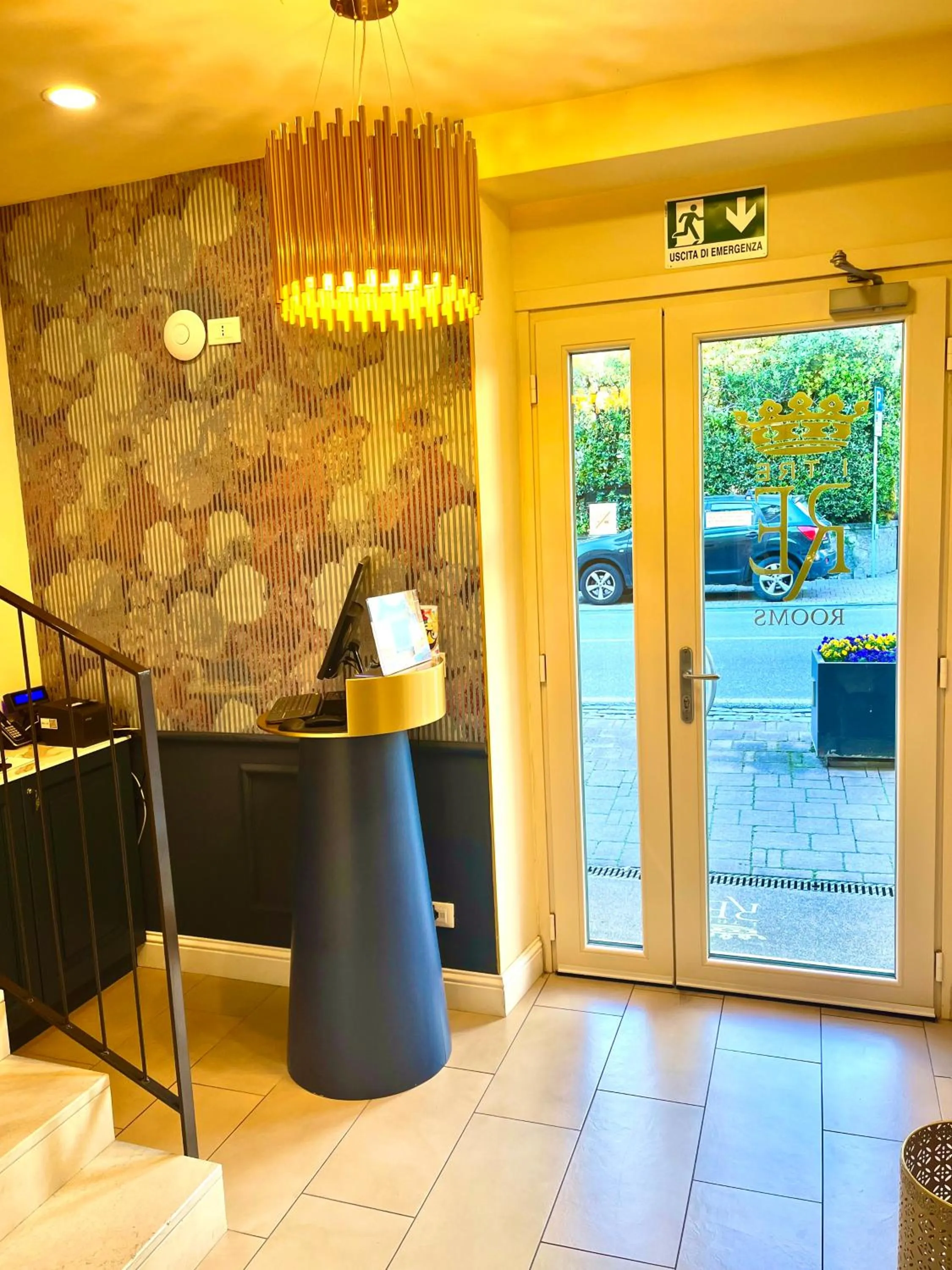 Lobby or reception in I Tre Re Rooms