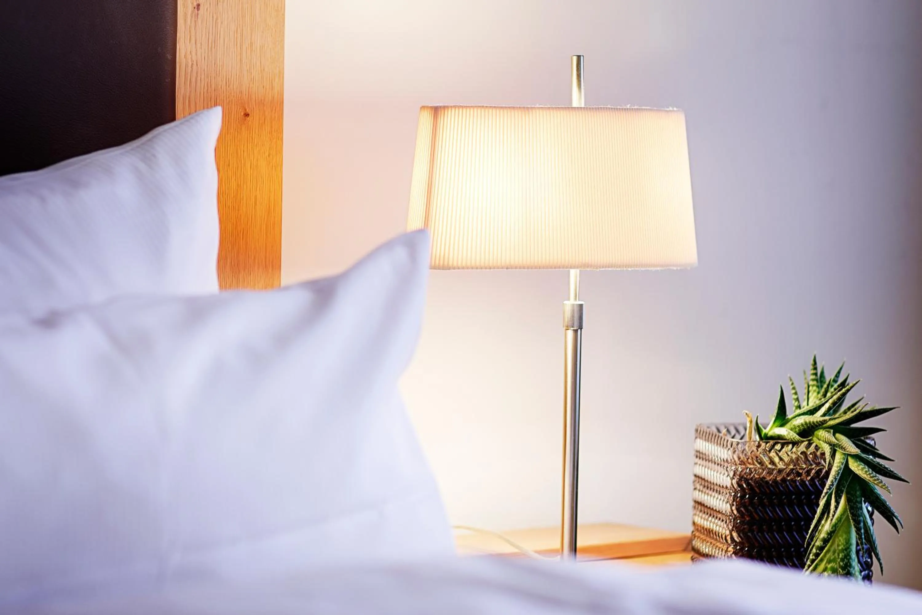 Decorative detail, Bed in homie hotel Wiener Botschaft