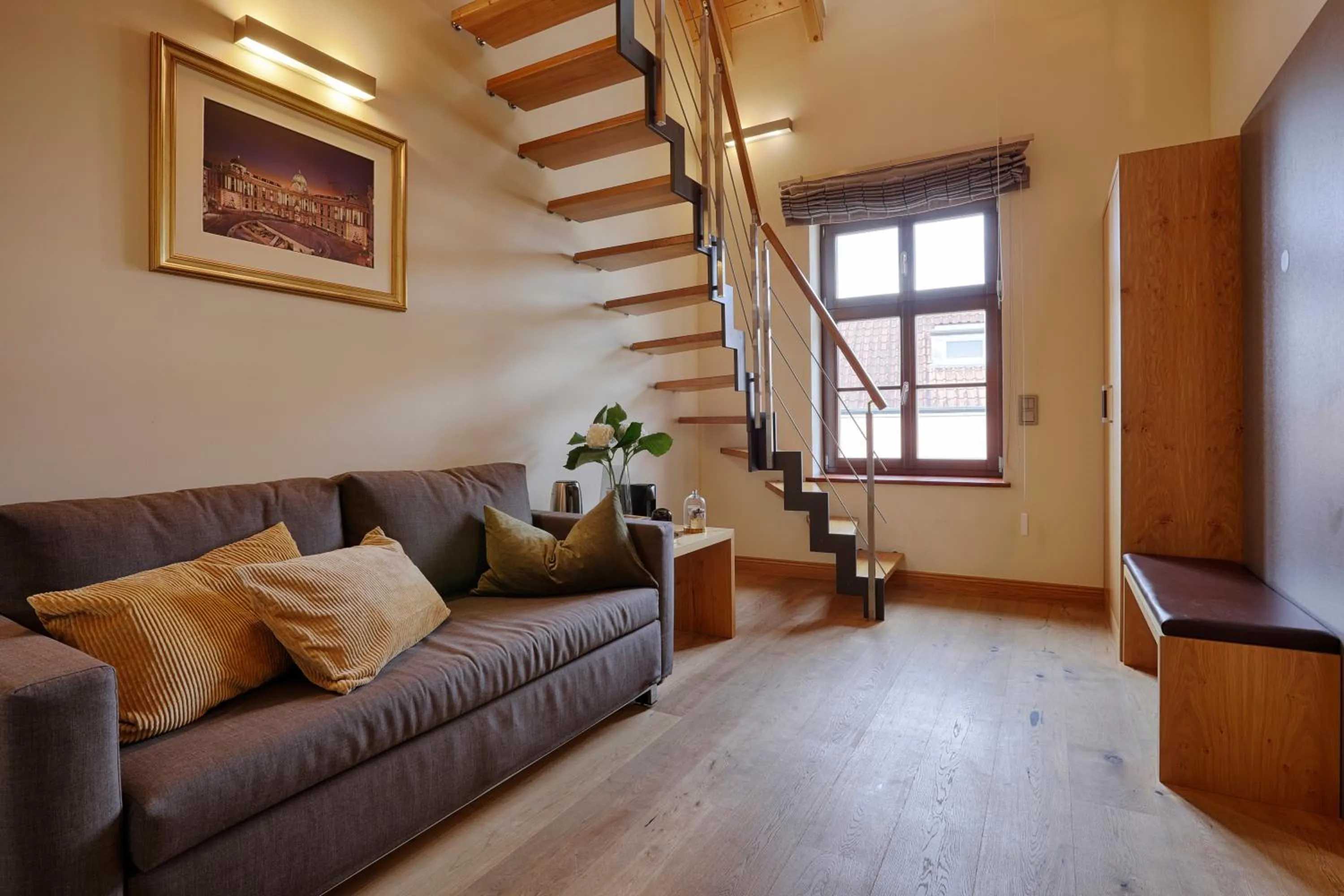 Photo of the whole room in homie hotel Wiener Botschaft