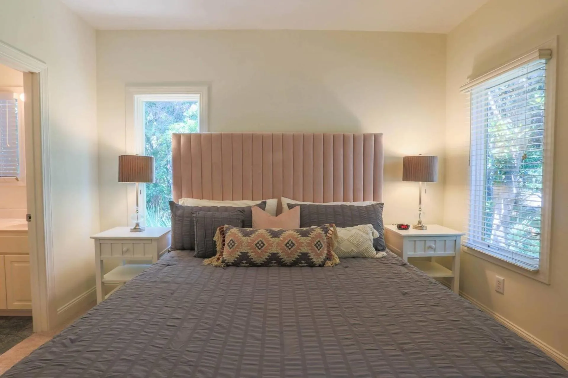 Bed in Fairway Five Clubhouse