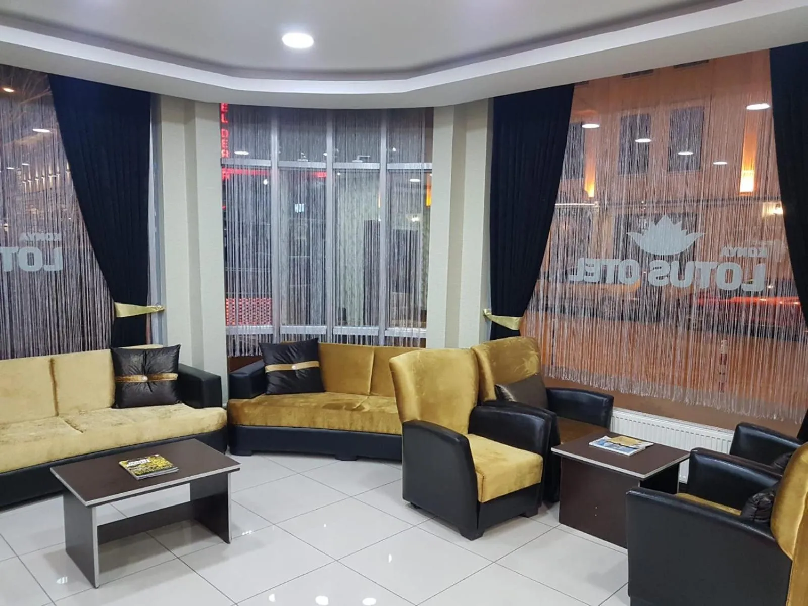 Seating area in LOTUS OTEL