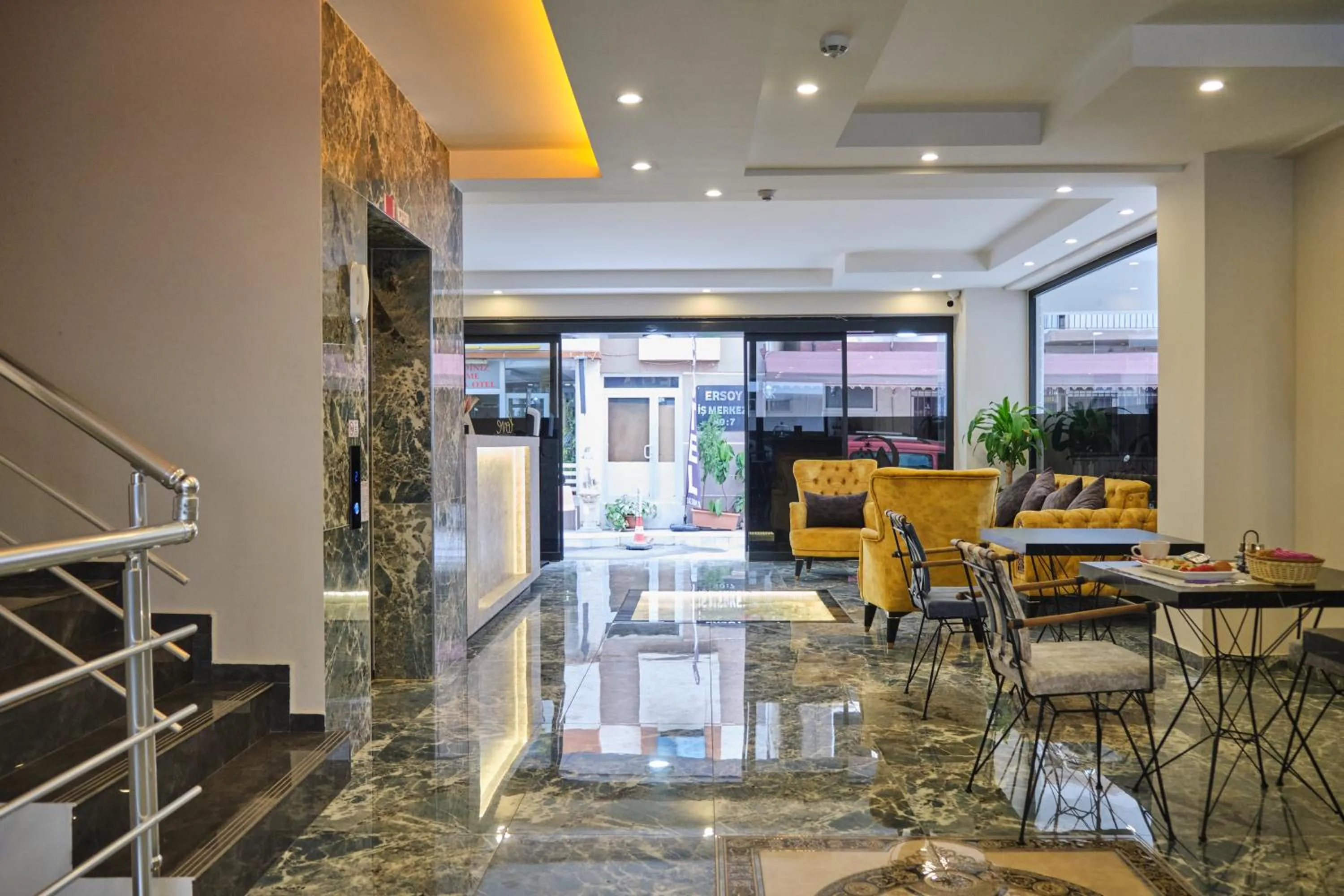 Lobby or reception in KALİSPERA HOTEL