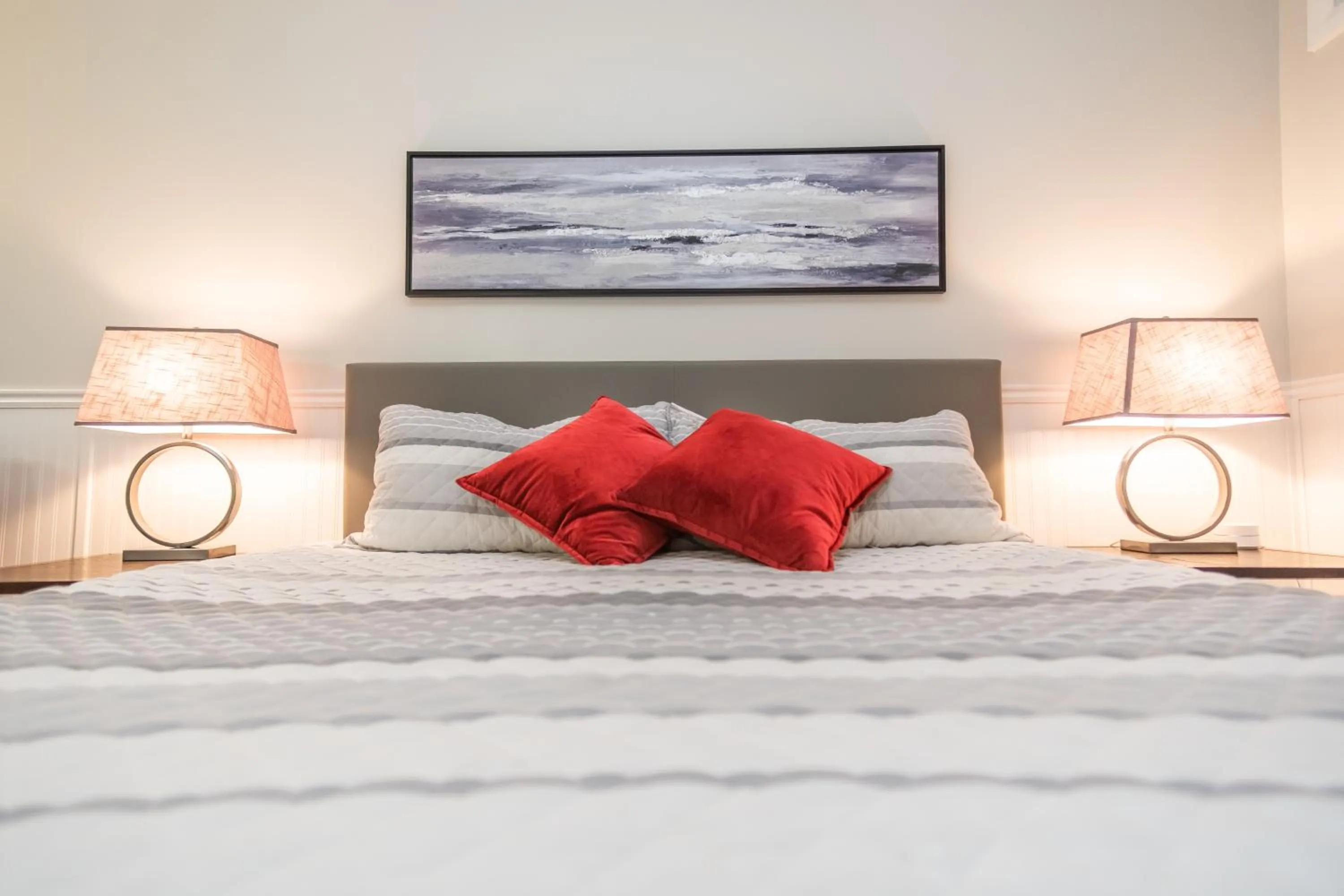 Bed in South Zion Inn and Suites