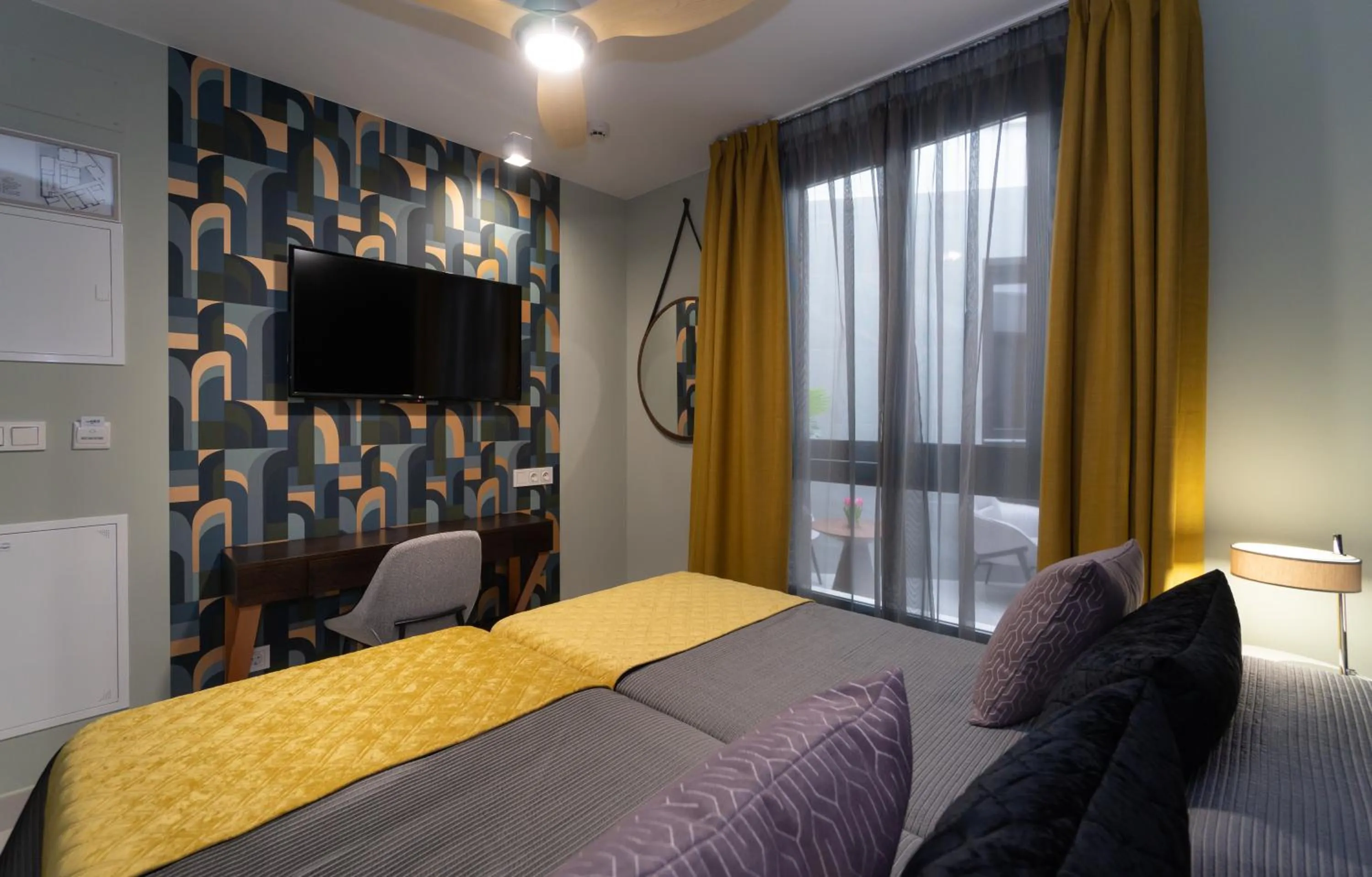 Bed in Hotel Perla del Sur