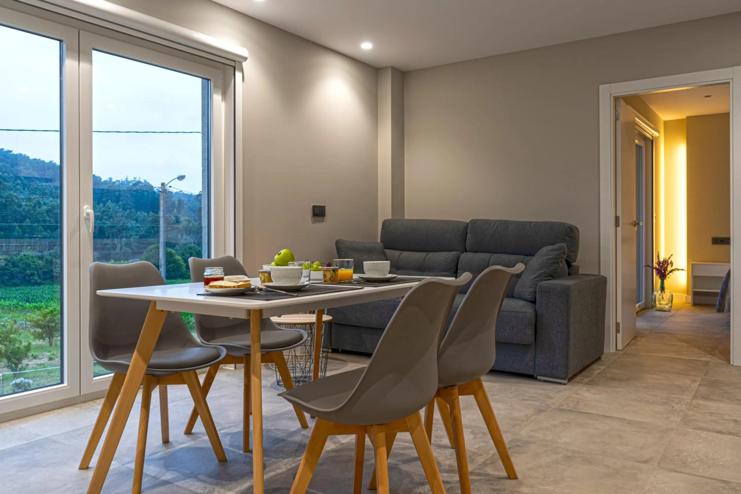 Balcony/Terrace in Aparthotel Ría de Lires
