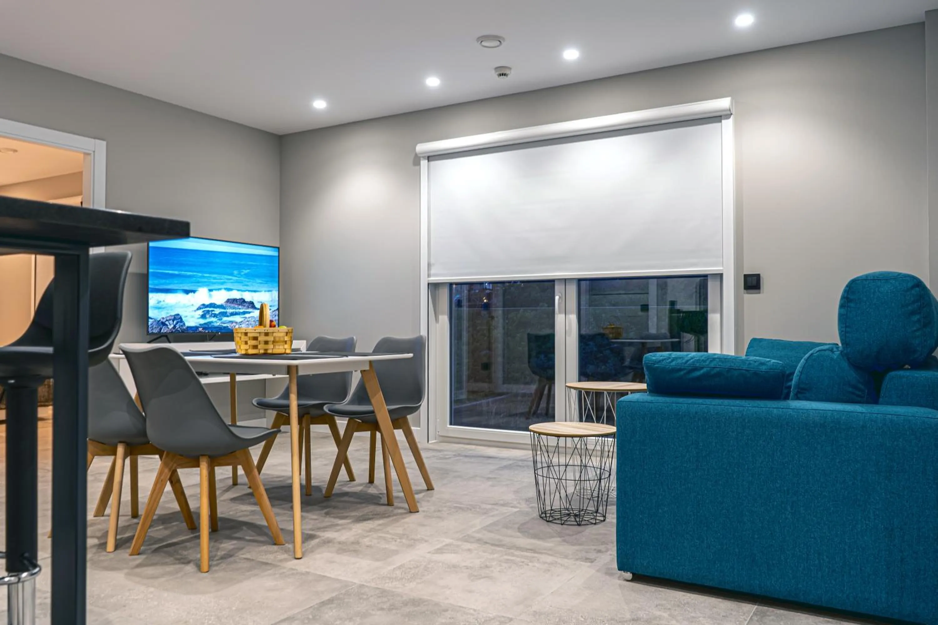 Garden view in Aparthotel Ría de Lires