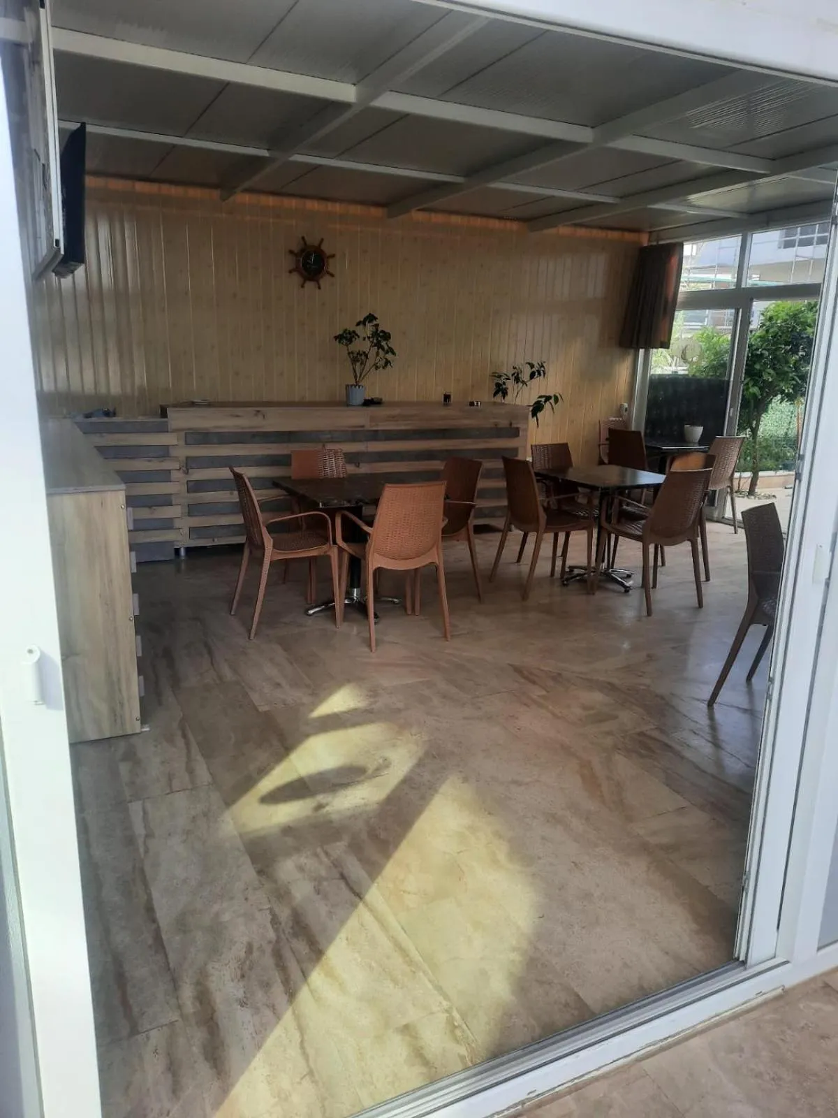 Inner courtyard view in Huma Elite Hotel