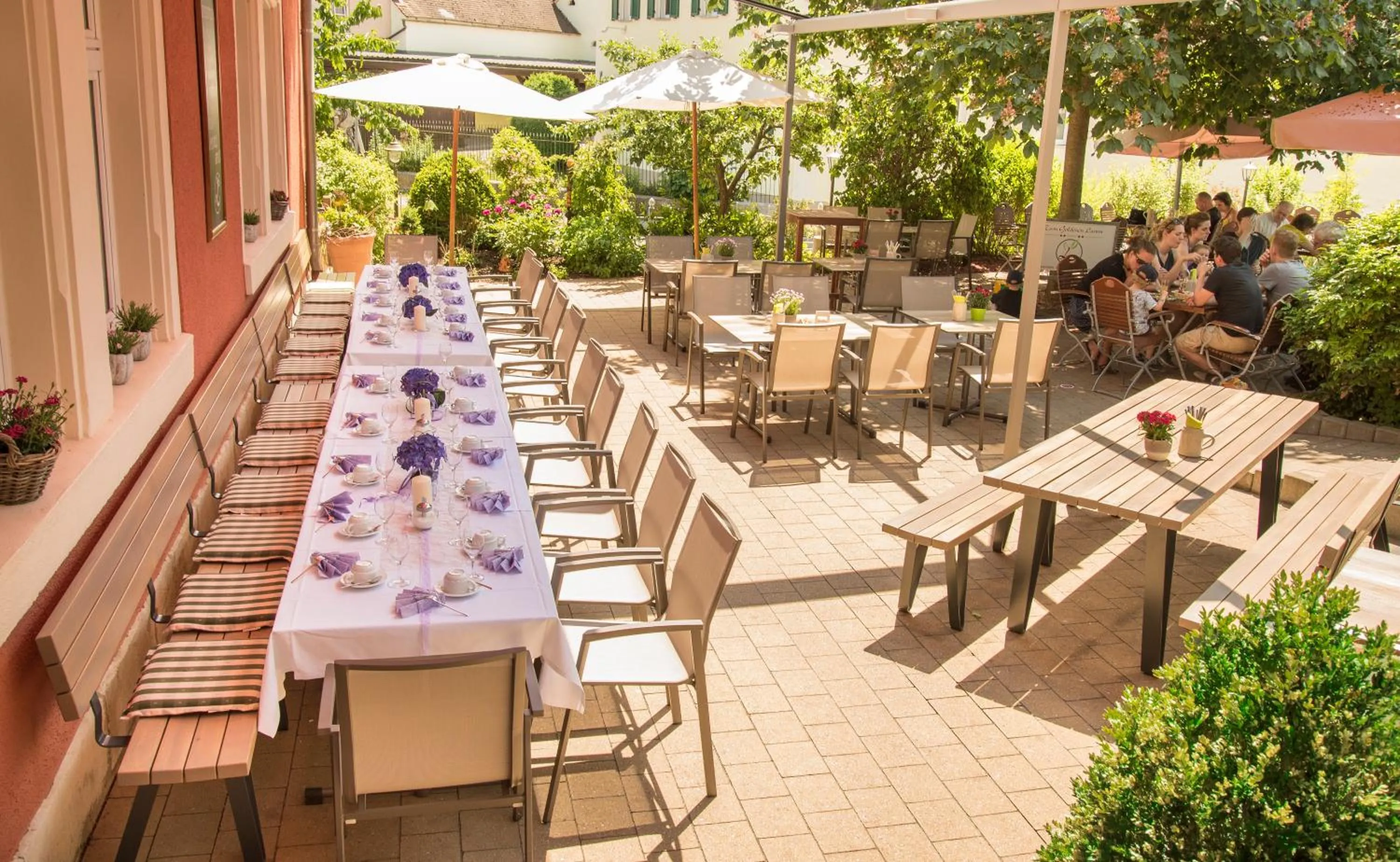 Balcony/Terrace in Gasthof zum Goldenen Lamm