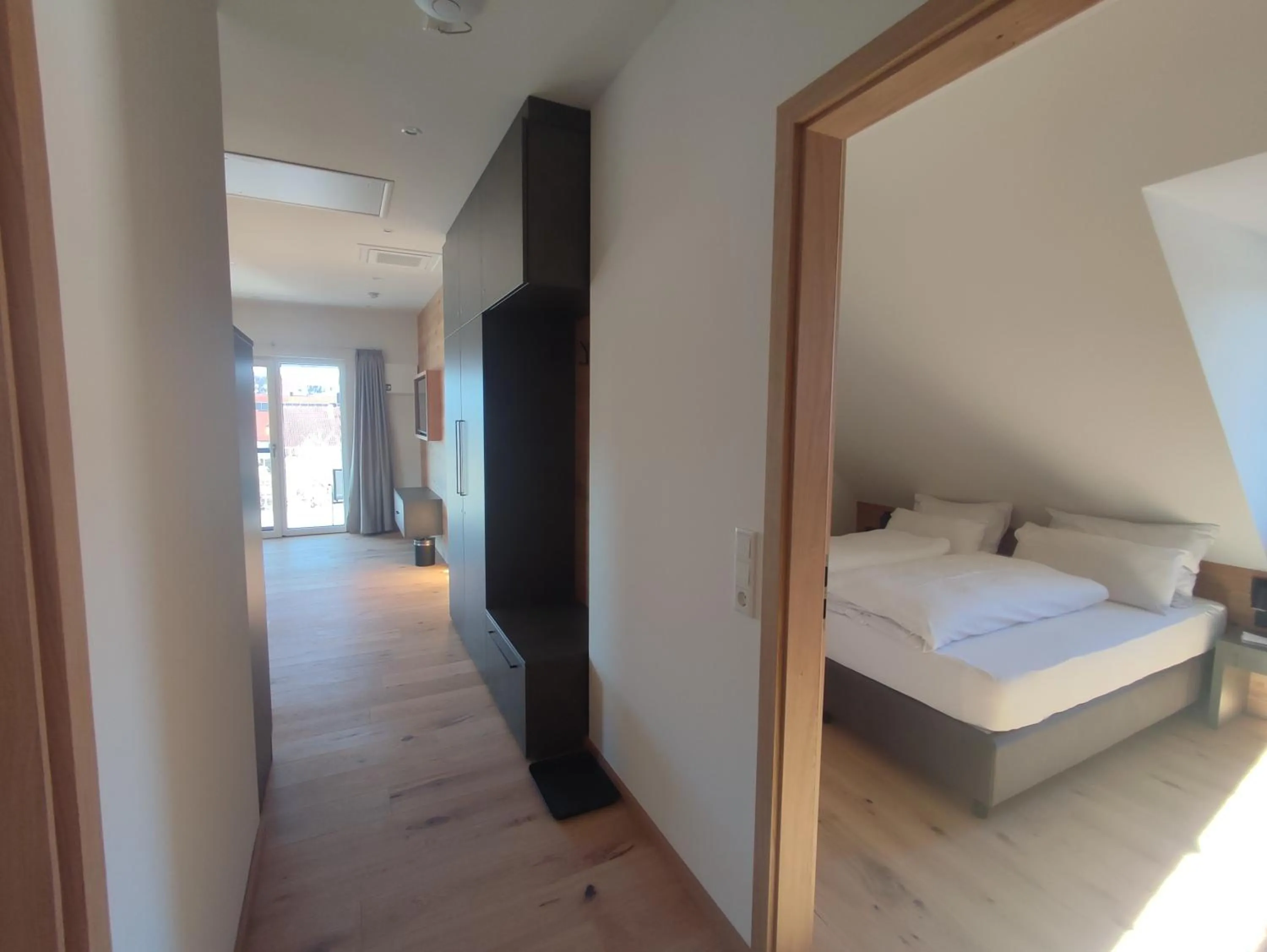 Bed in Gasthof zum Goldenen Lamm