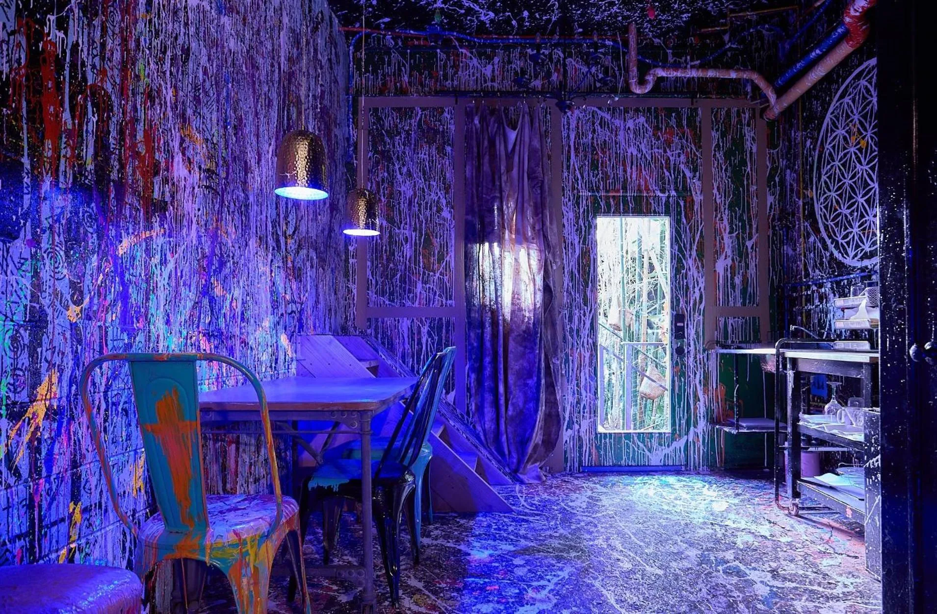 Dining area in Beverly Hills Spanish