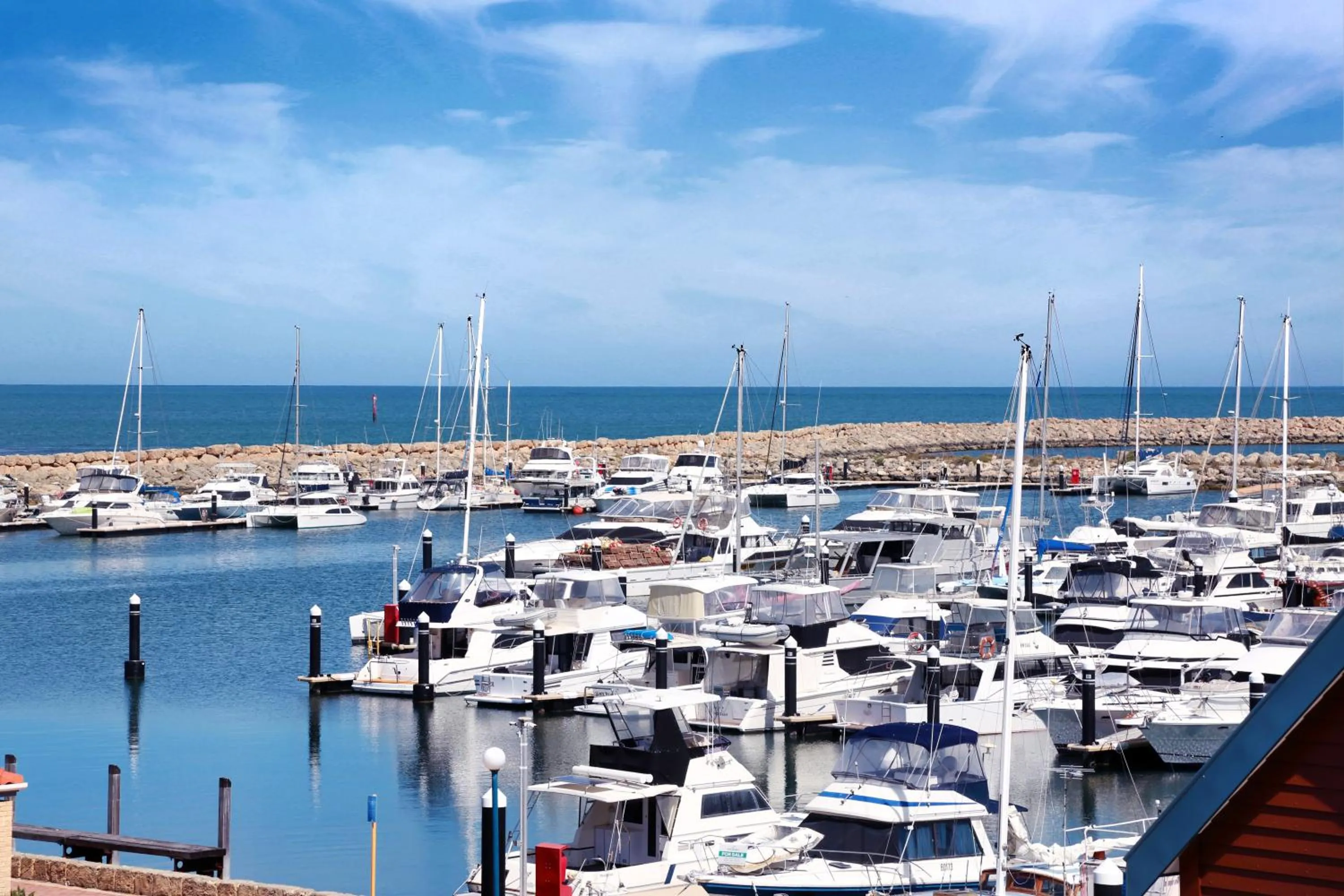 Sea view in Nautica Residences Hillarys