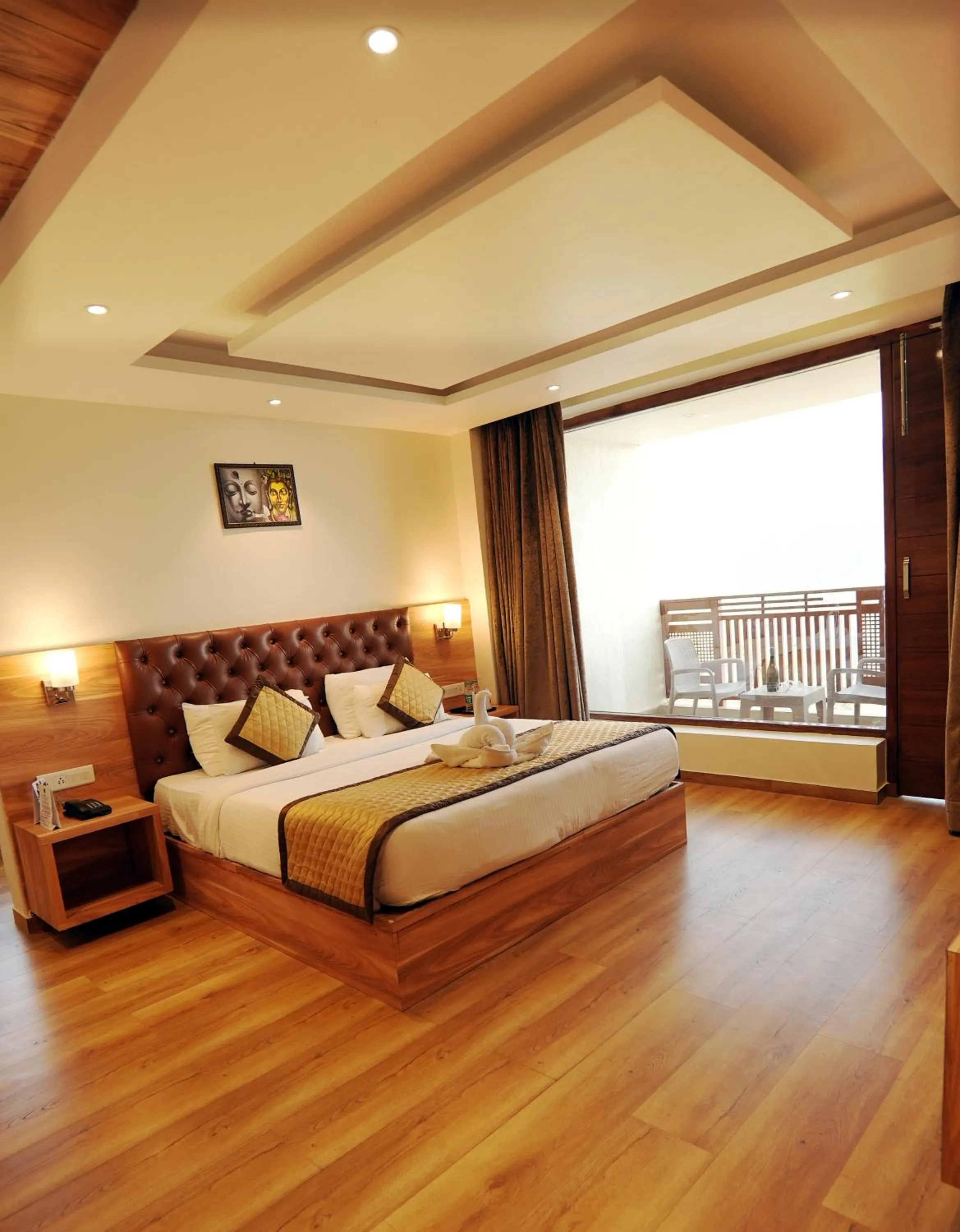 Bedroom, Bed in The Jungle Mountain Retreat