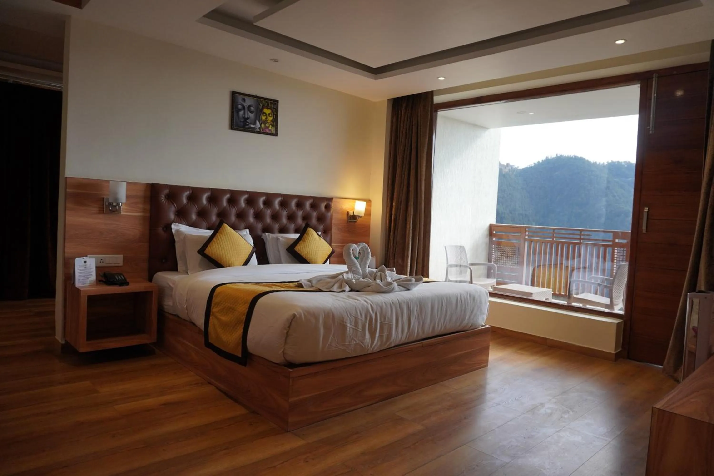 Bedroom, Bed in The Jungle Mountain Retreat