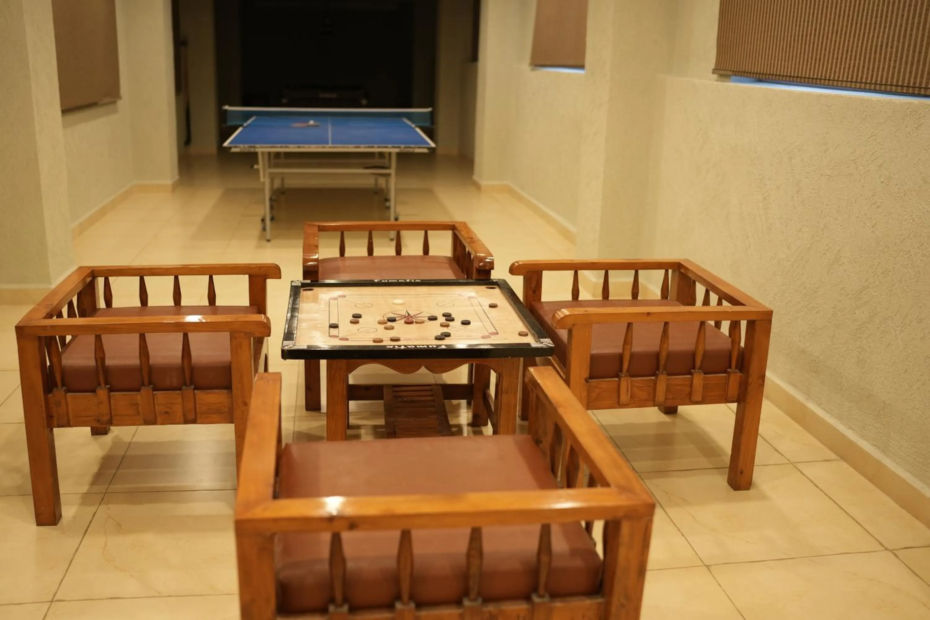 Game Room in The Jungle Mountain Retreat