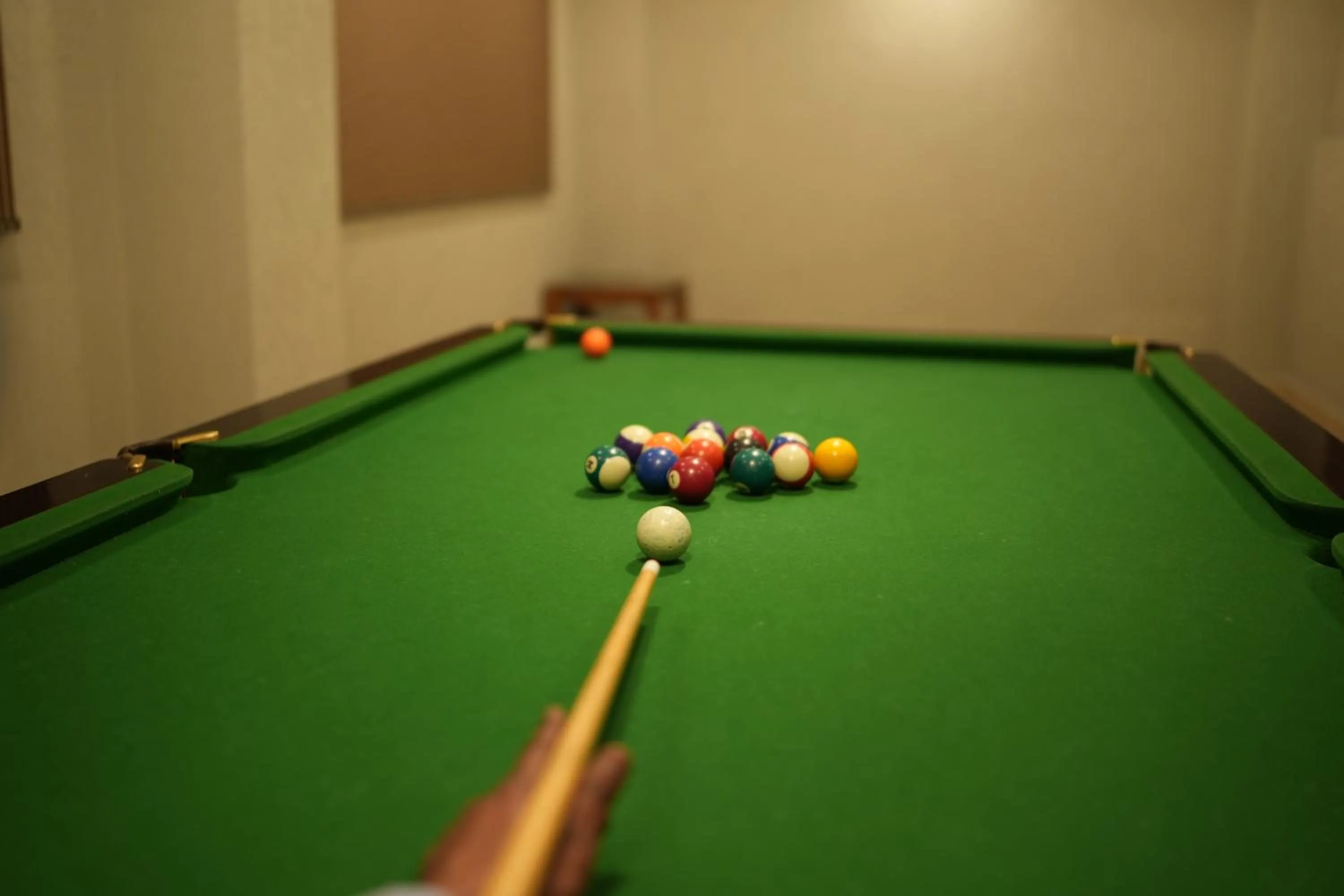 Game Room in The Jungle Mountain Retreat