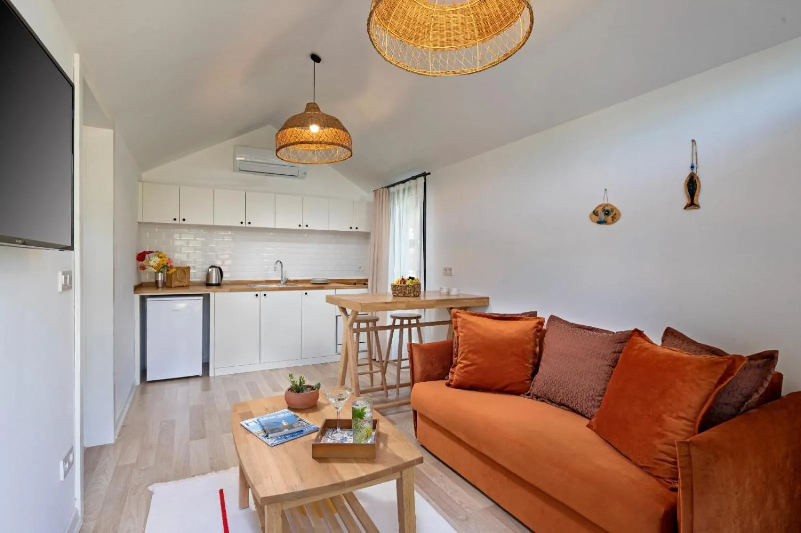 Dining area in Kairos Hotel