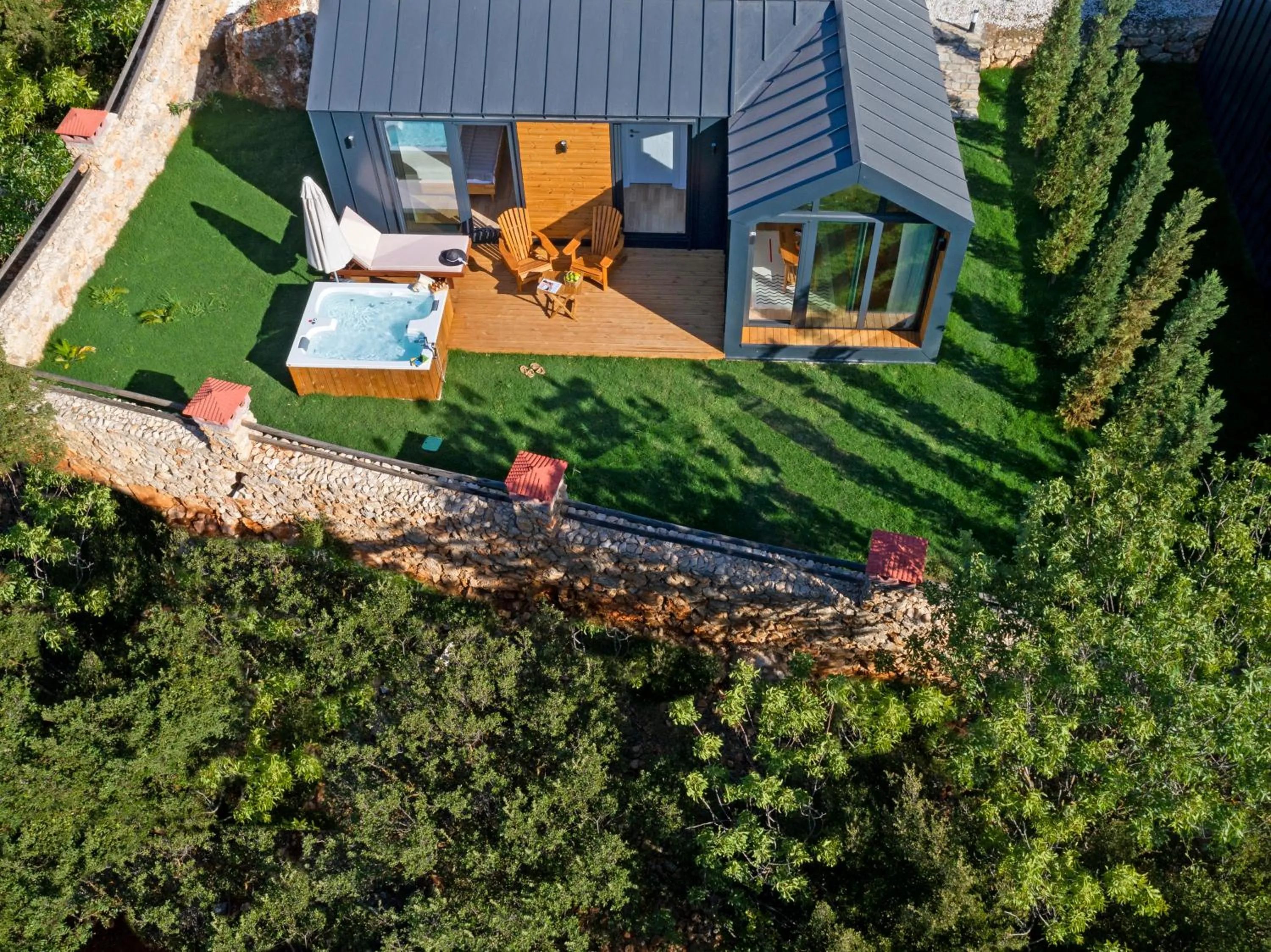 Bird's eye view in Kairos Hotel