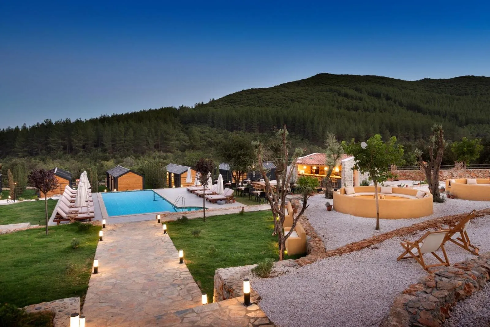 Mountain view in Kairos Hotel