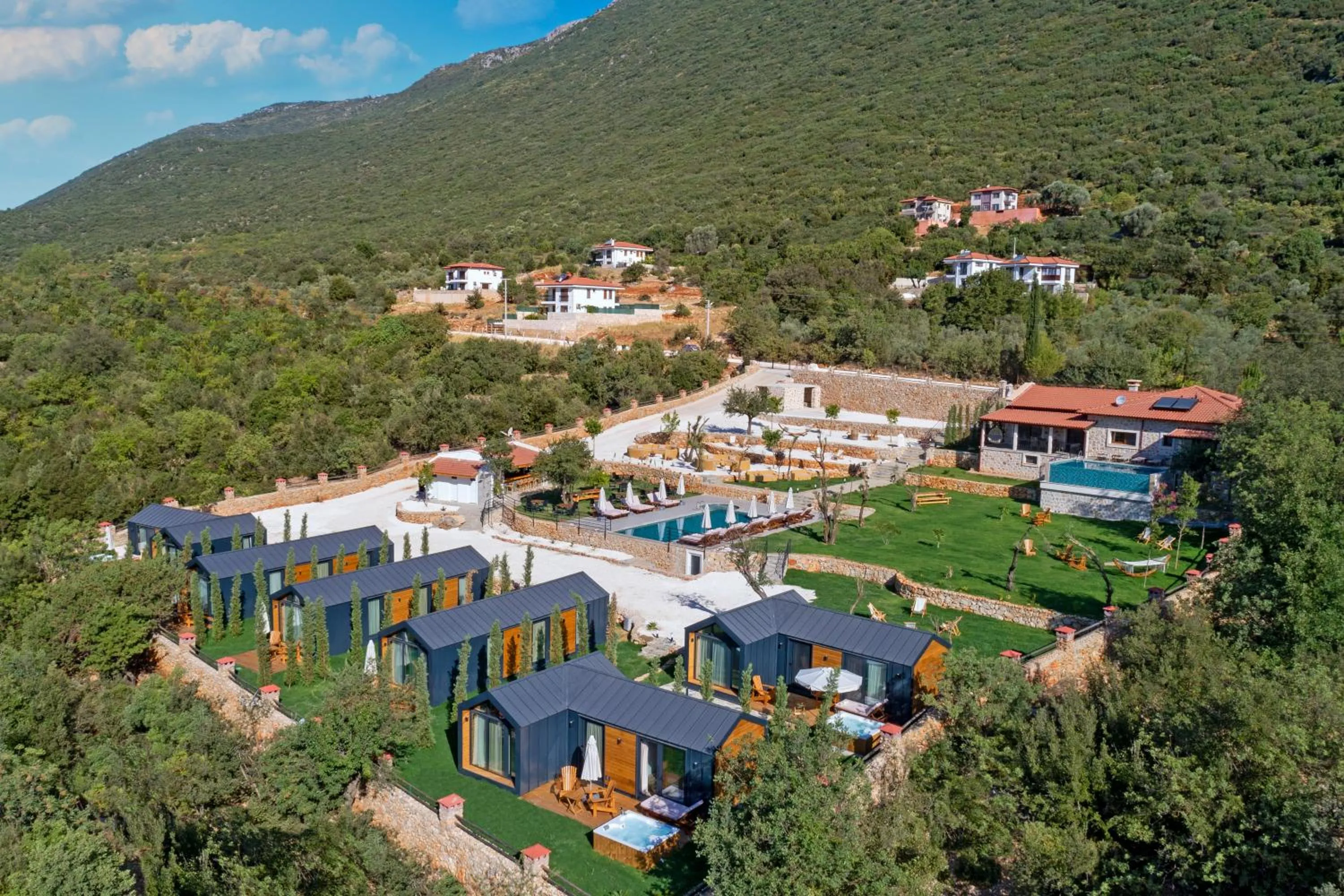 Property building in Kairos Hotel