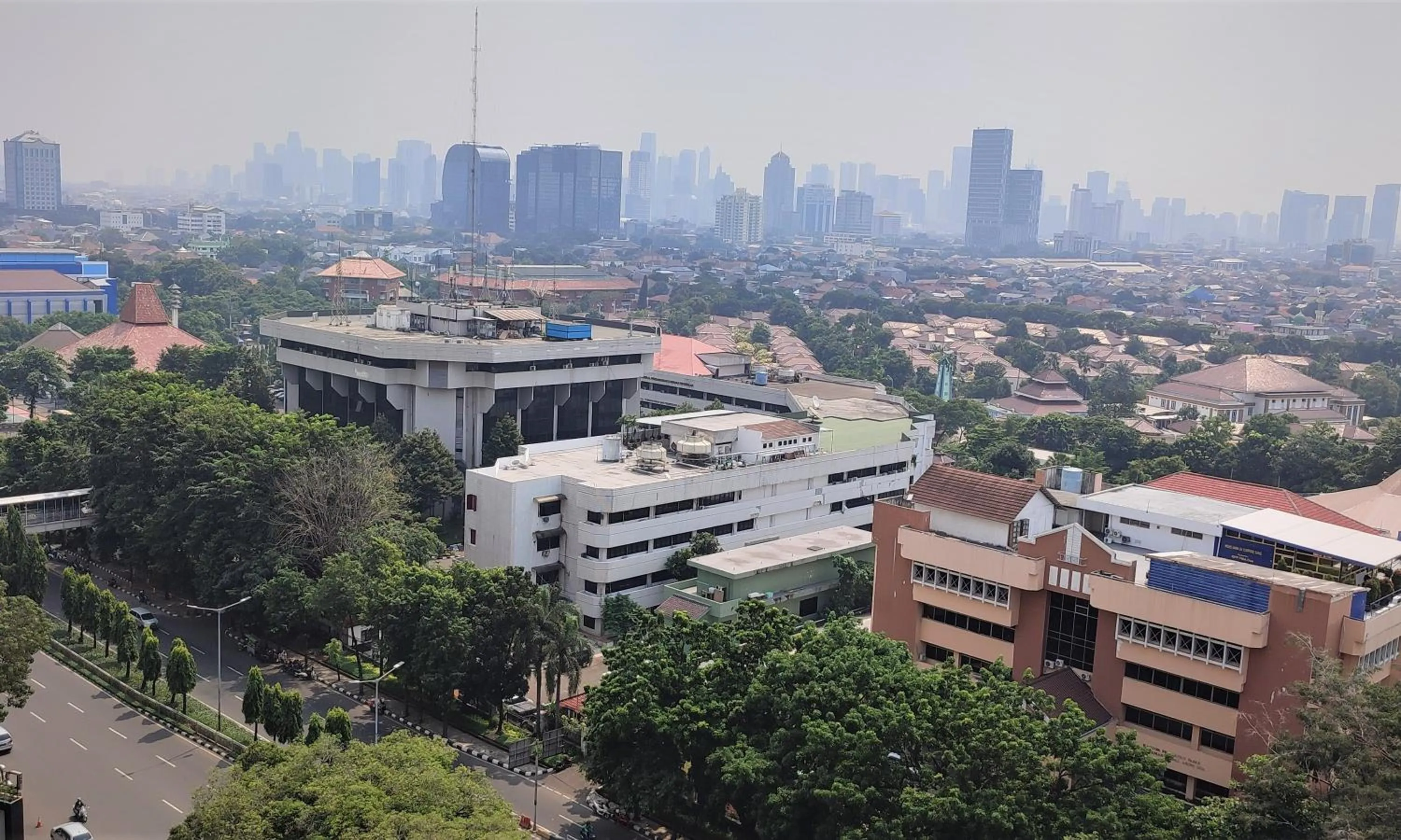 City view in Papilukas Room Kalibata City - Studio Gold