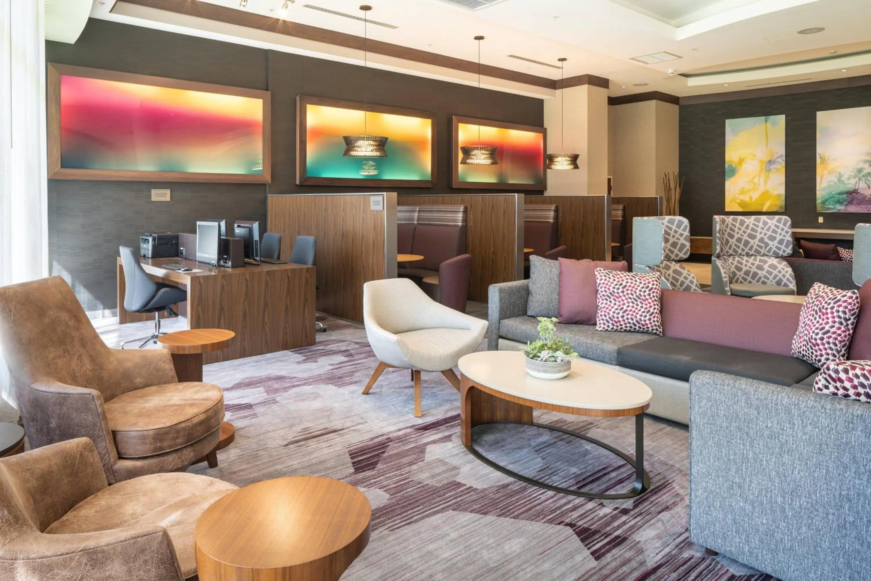 Lobby or reception in Courtyard by Marriott Miami Airport