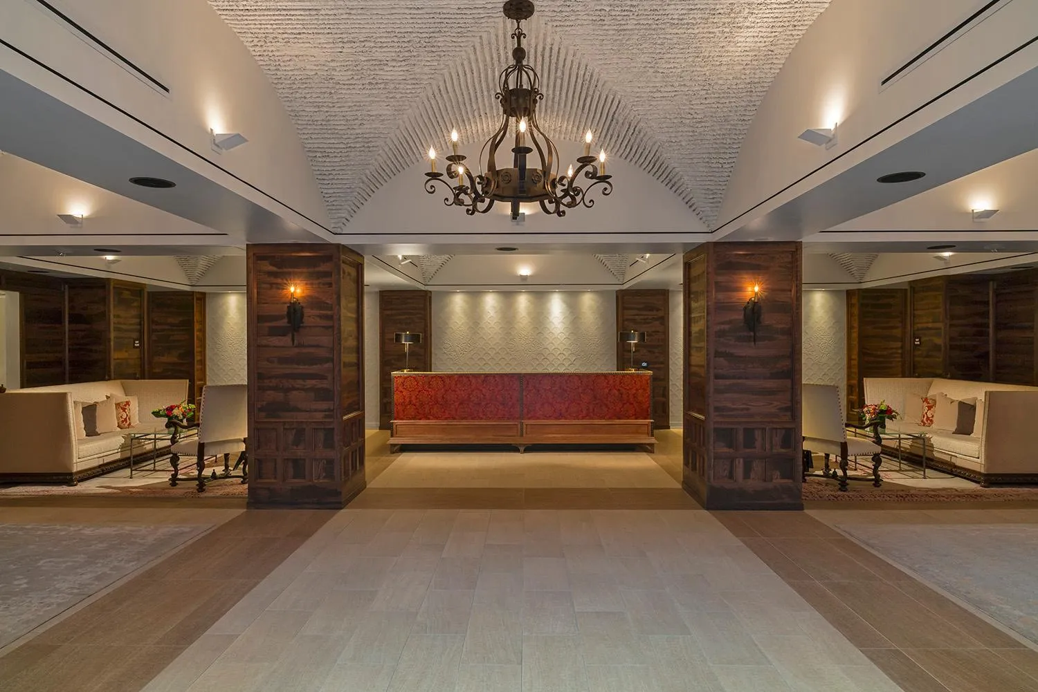 Seating area in Hotel Valencia Santana Row