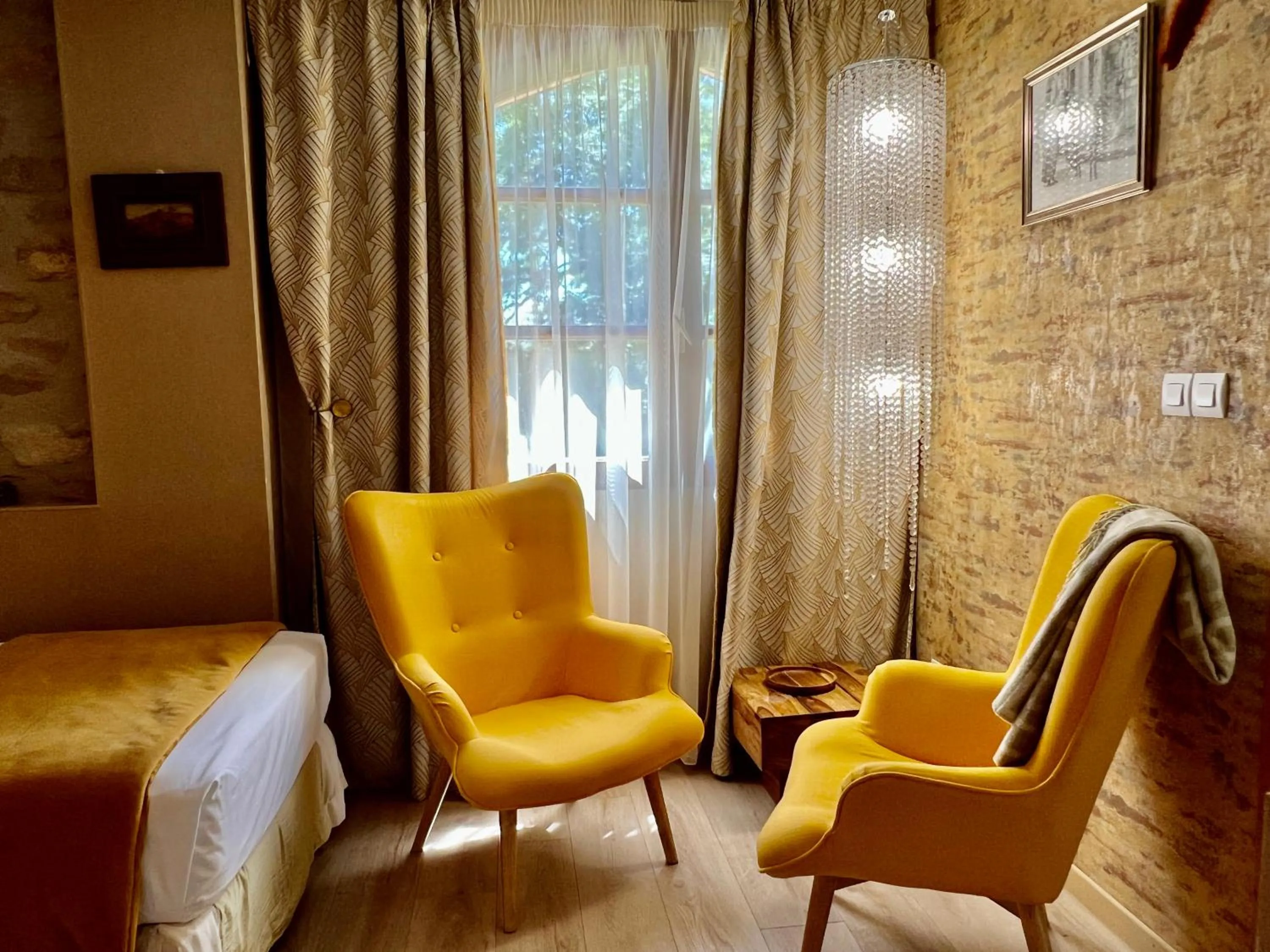 Bedroom in Residence La Borde