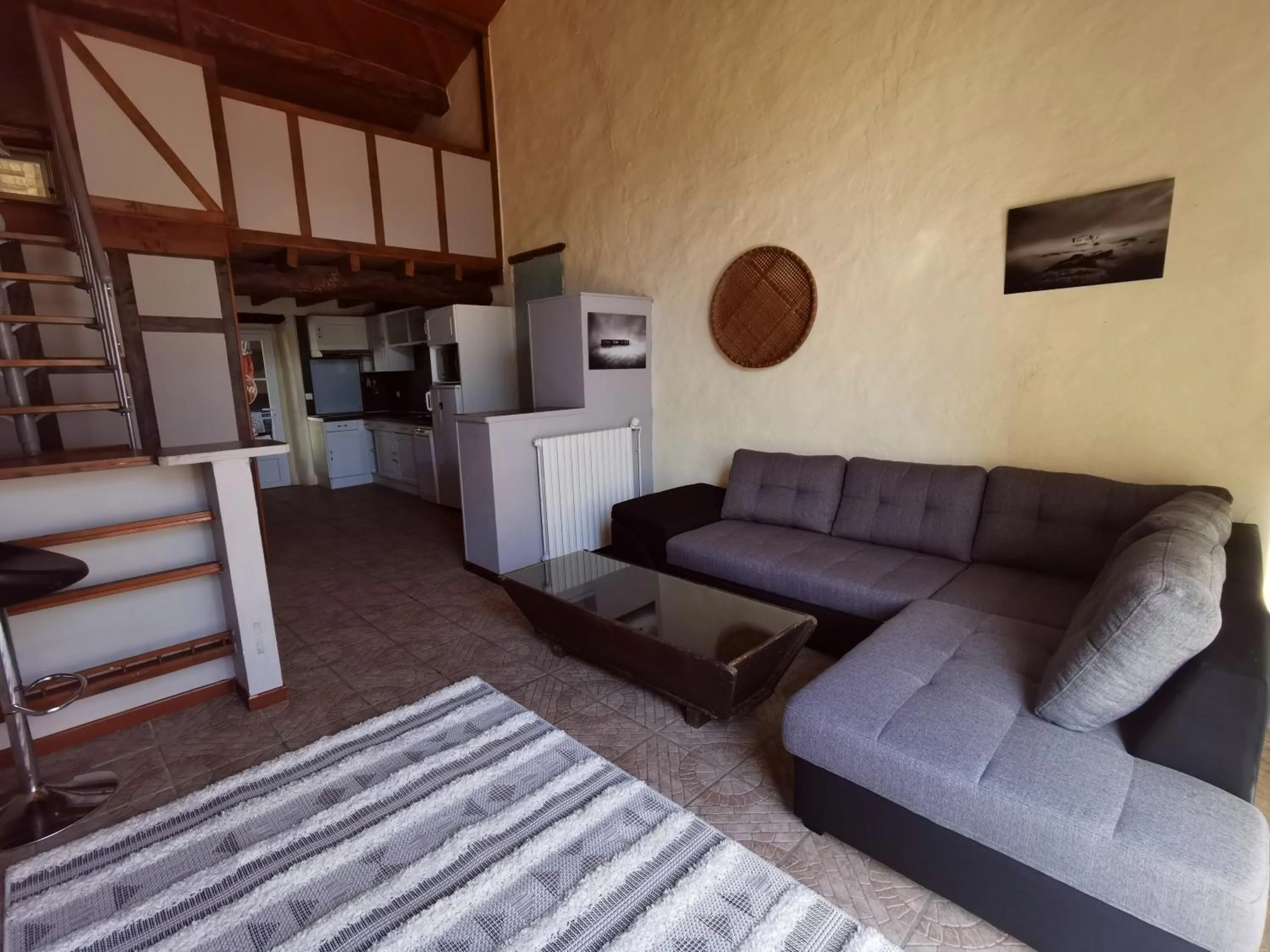 Lounge or bar in Residence La Borde