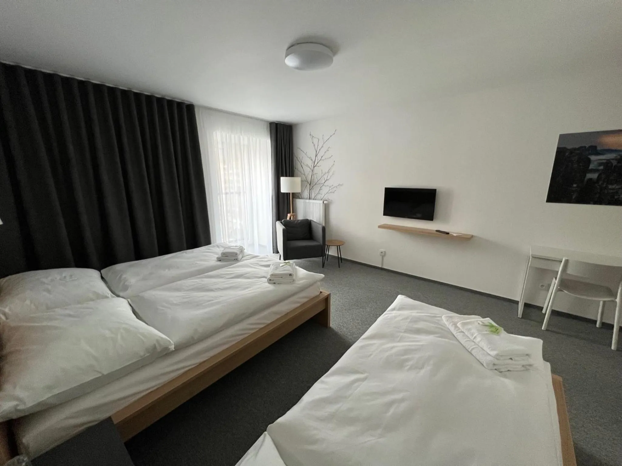 Photo of the whole room, Bed in Hotel VARNSDORF