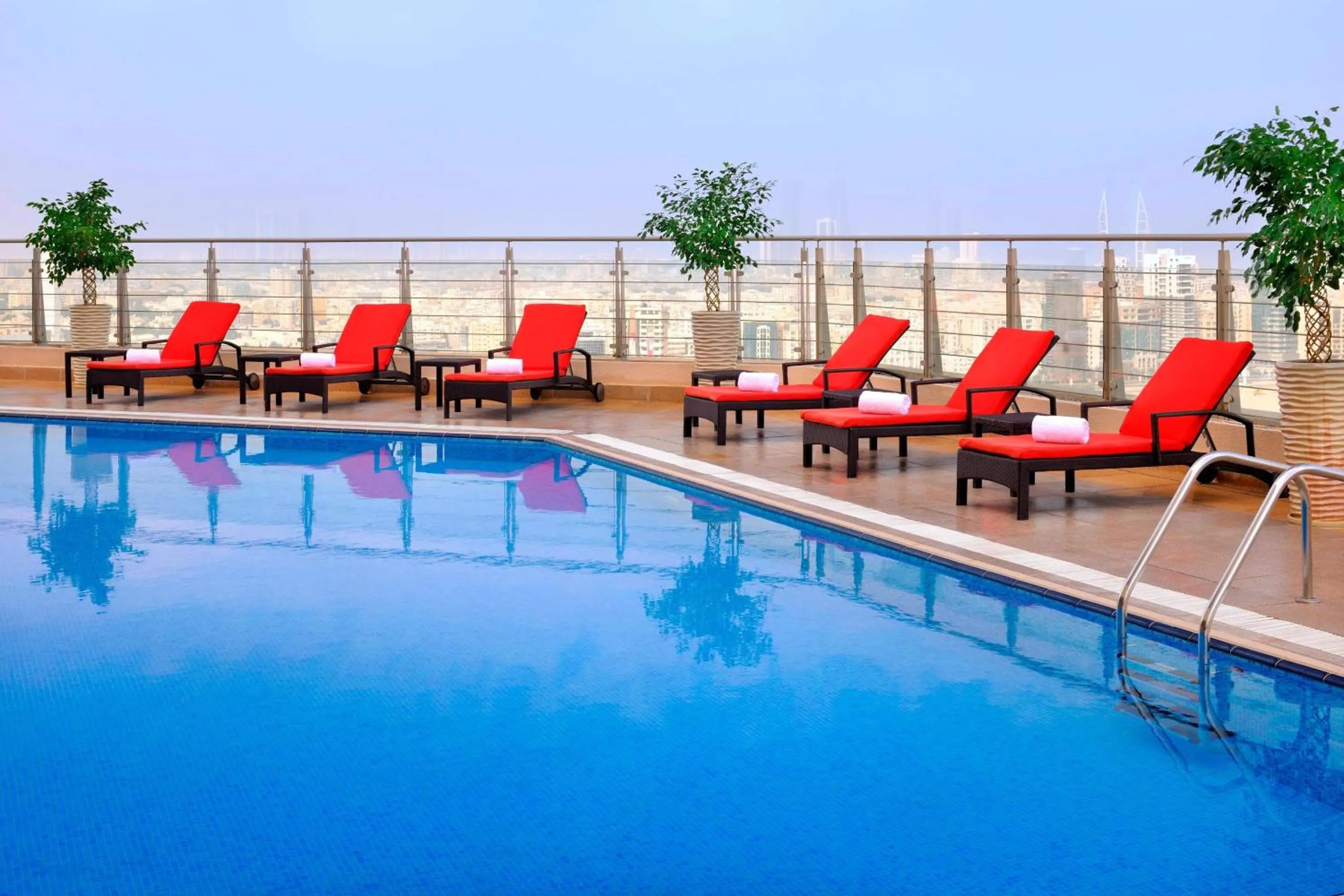 Swimming pool in Marriott Executive Apartments Manama, Bahrain