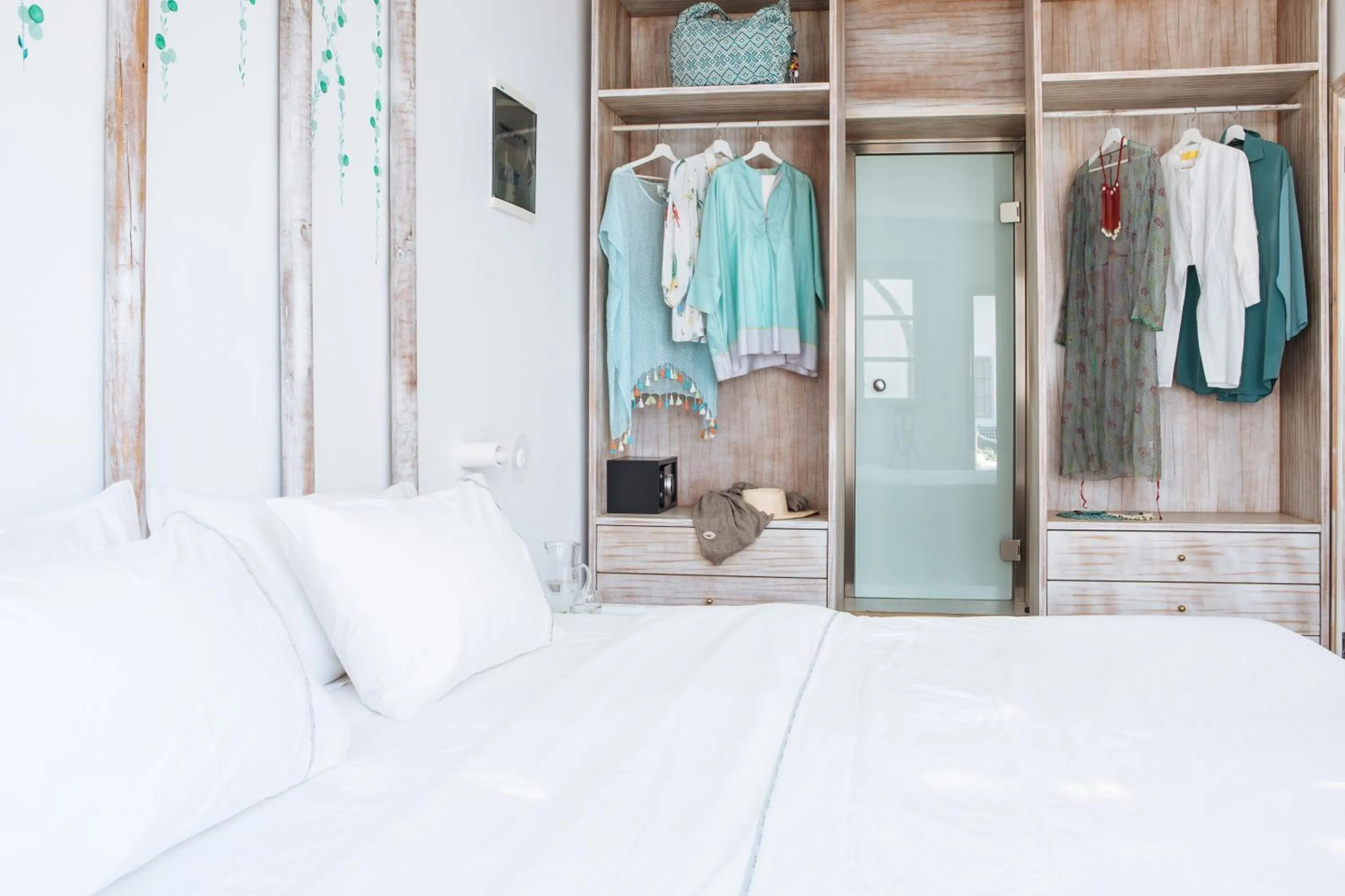 Bedroom in The Museum Project Oia