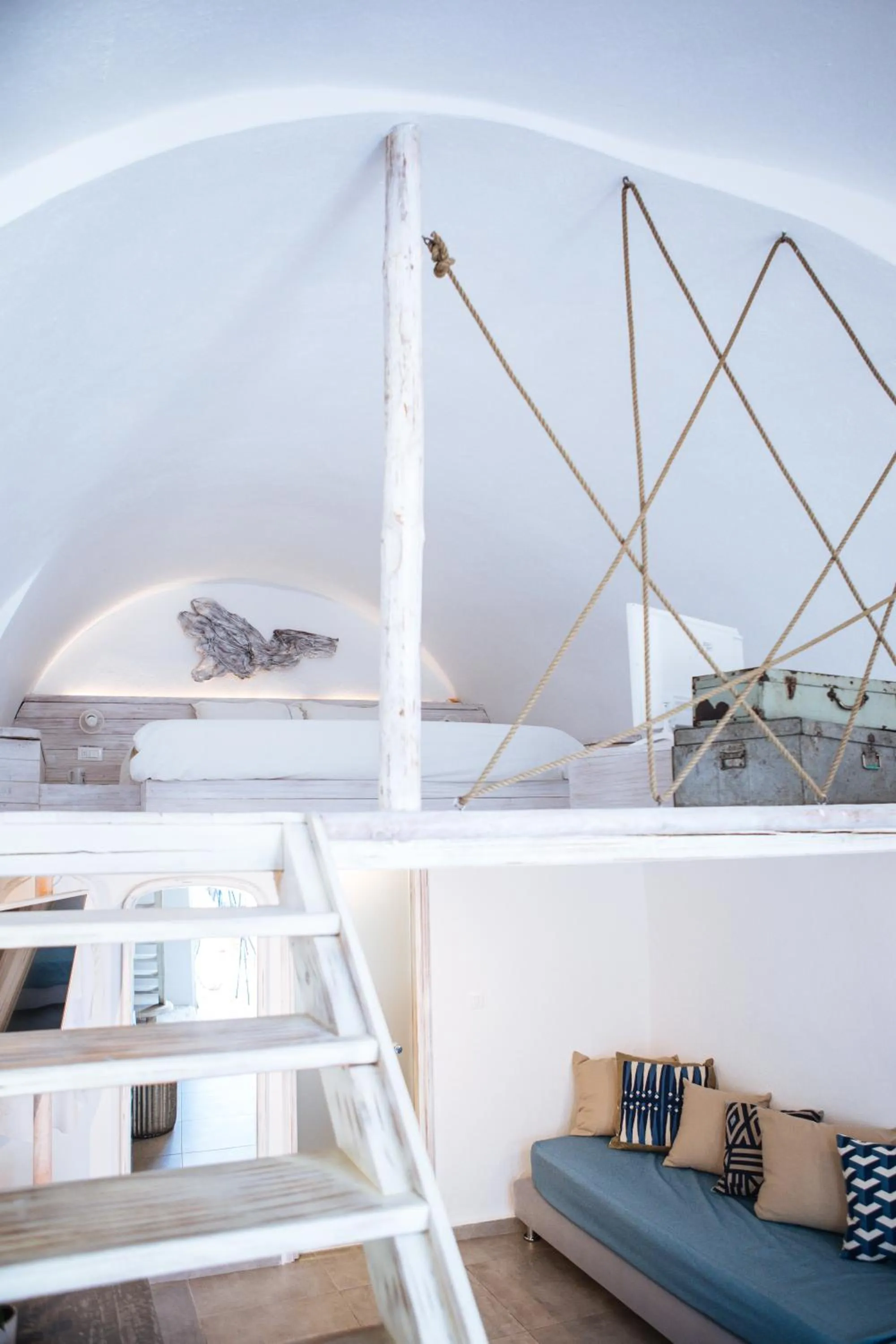 Bed in The Museum Project Oia