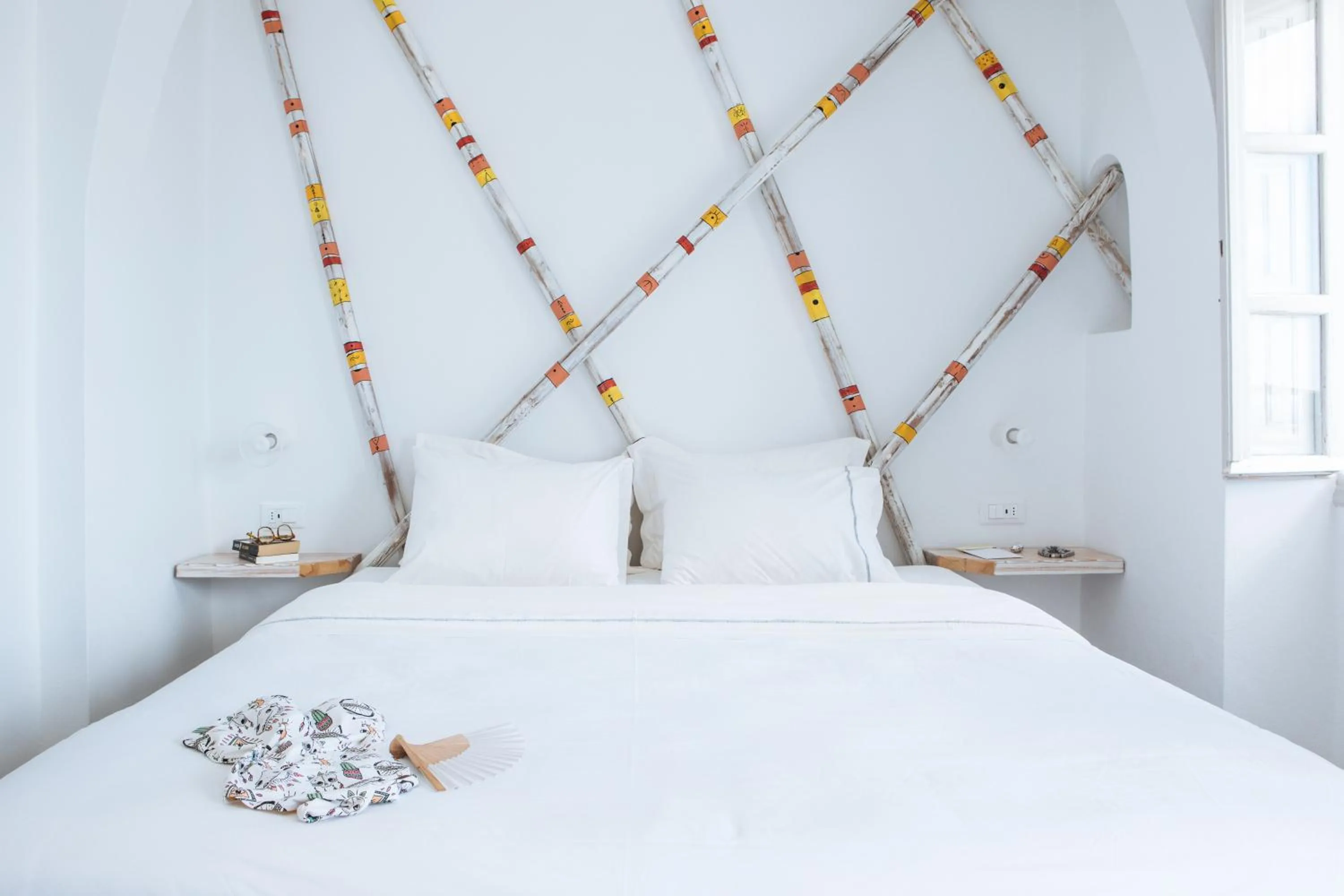 Bed in The Museum Project Oia