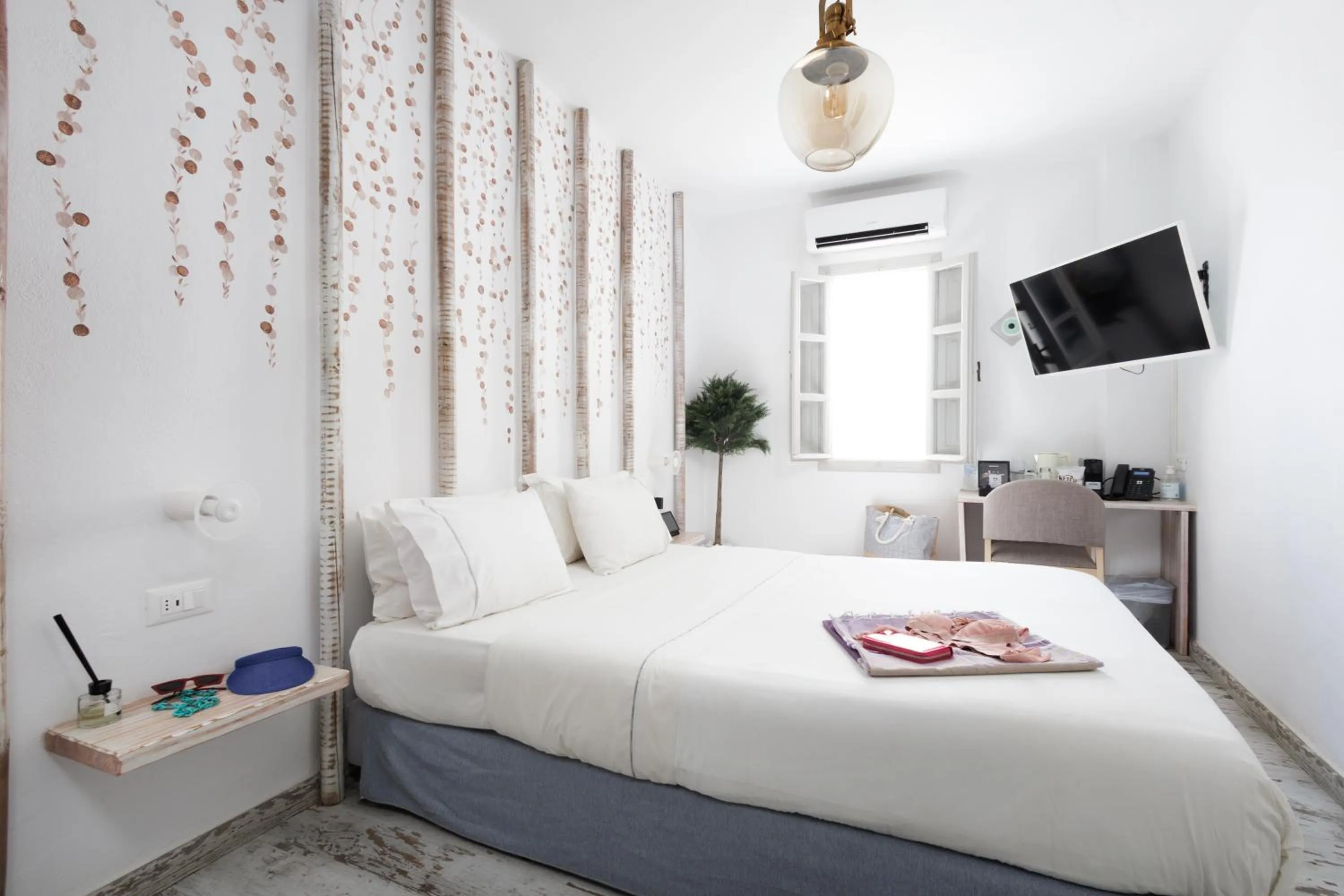 Bed in The Museum Project Oia