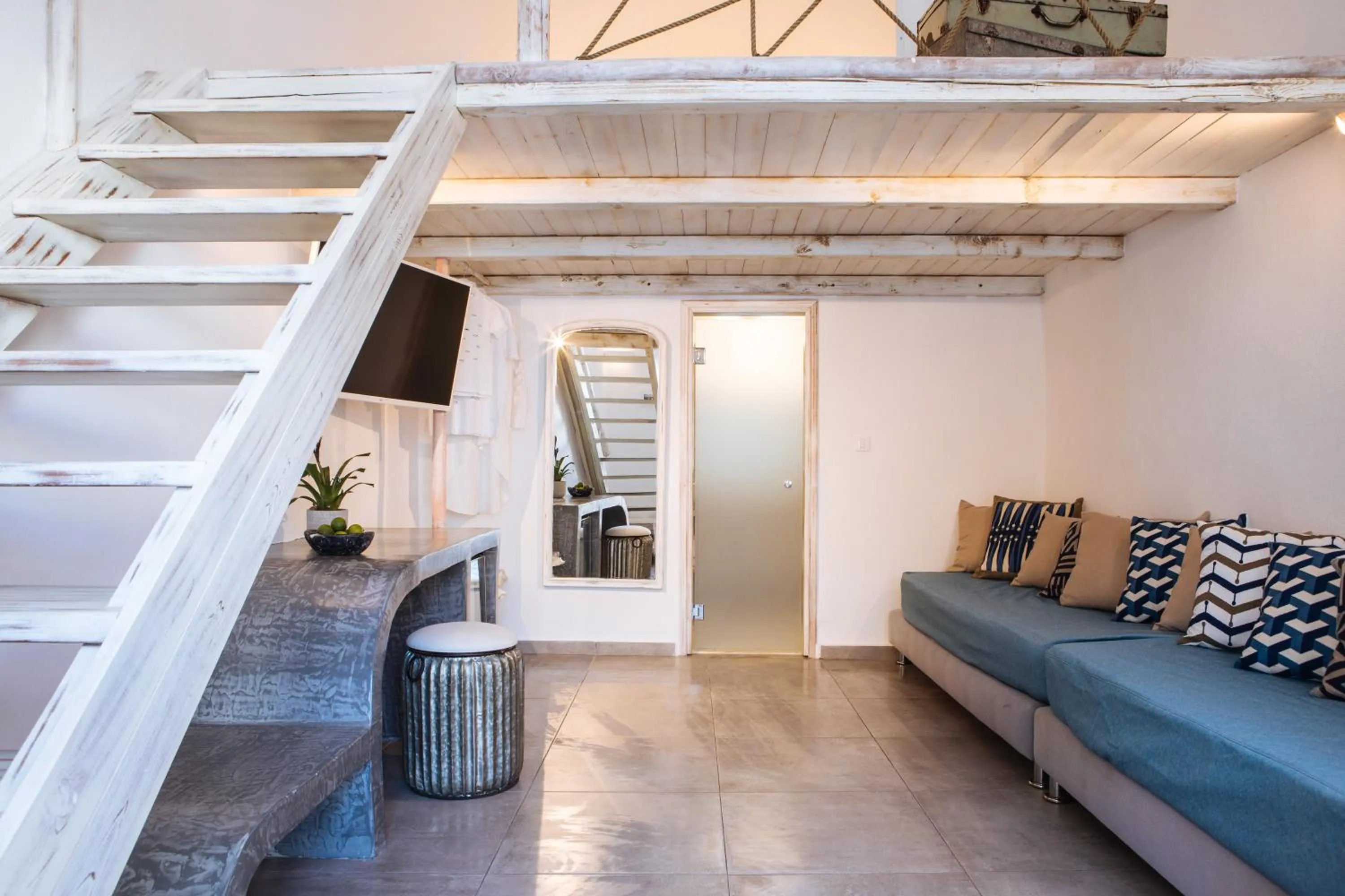 Bed in The Museum Project Oia