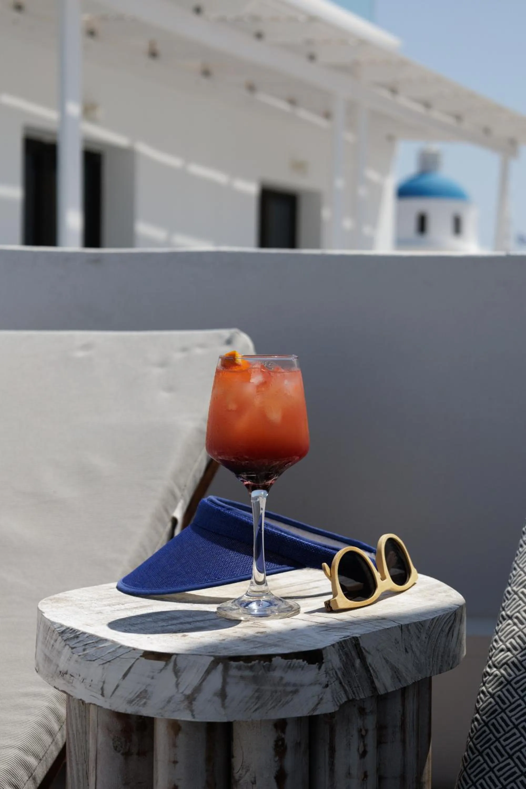 Decorative detail in The Museum Project Oia