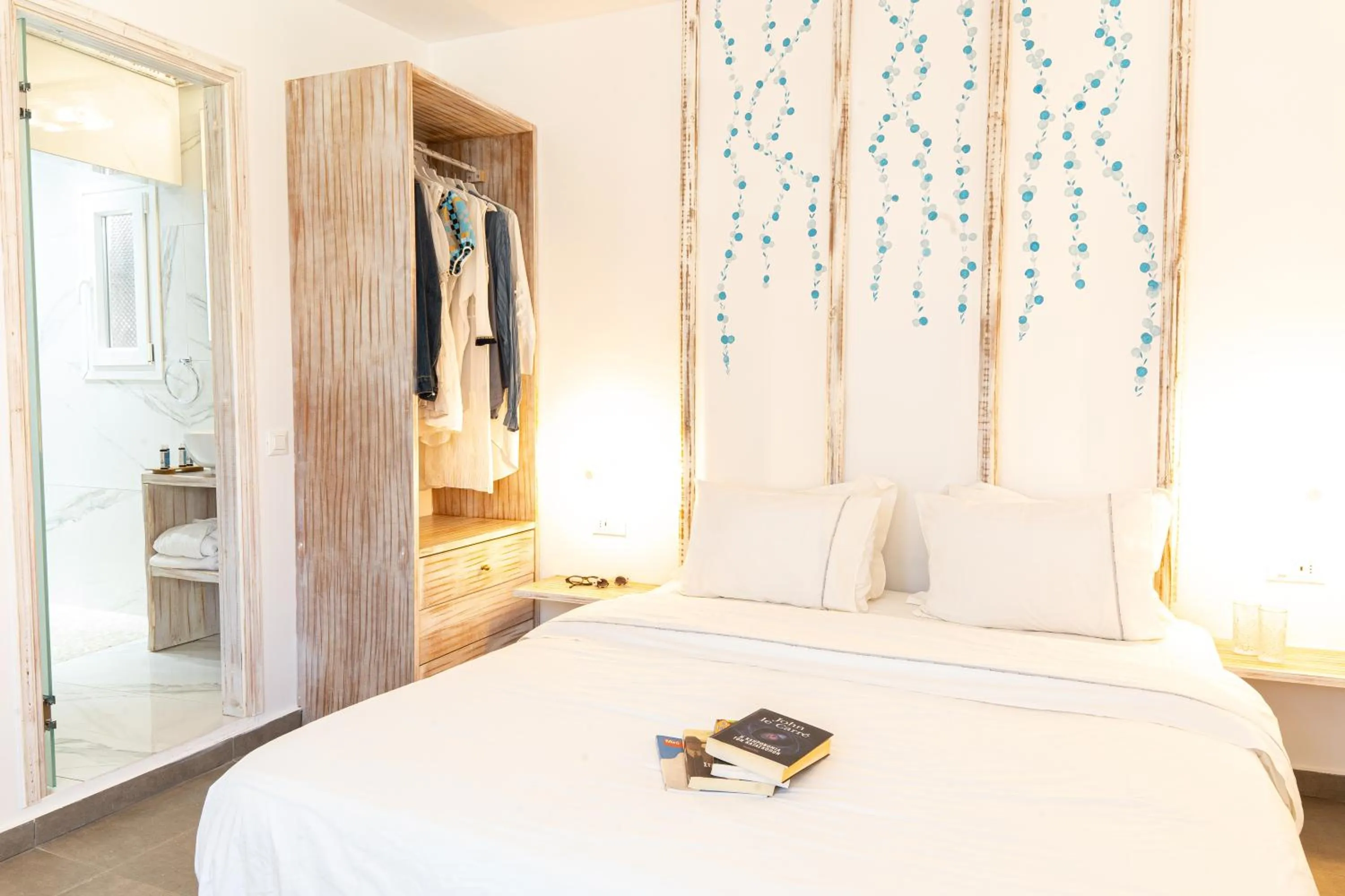 Bed in The Museum Project Oia