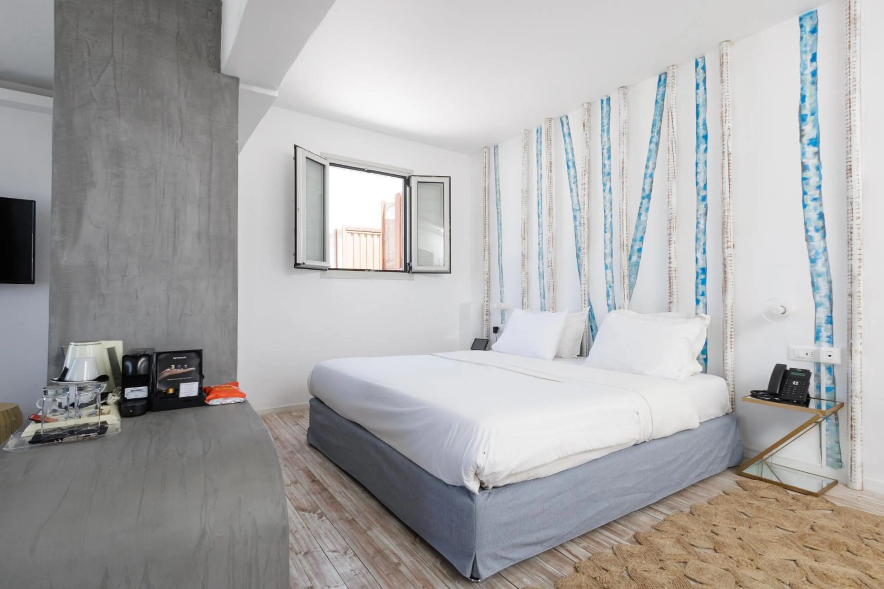 Bed in The Museum Project Oia