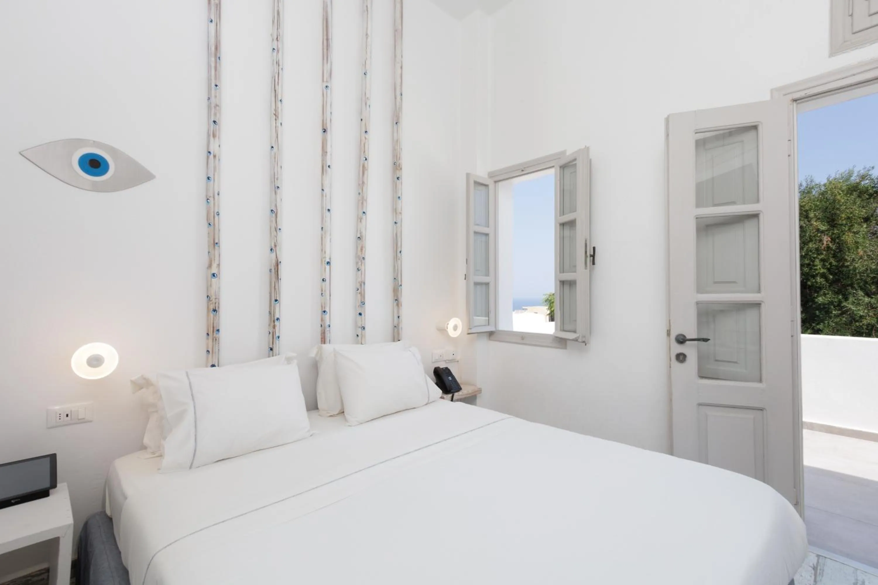 Bed in The Museum Project Oia