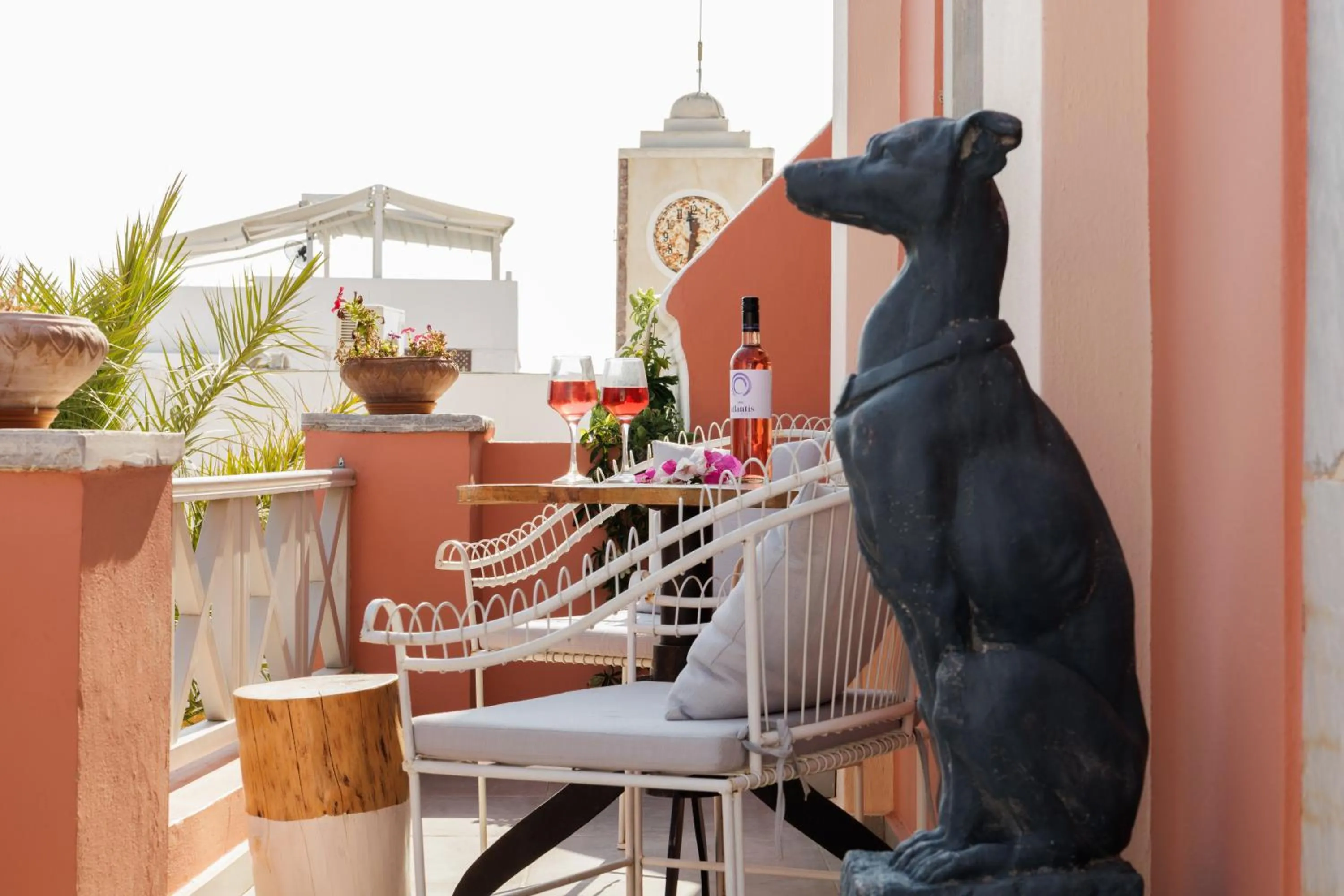 Balcony/Terrace in The Museum Project Oia