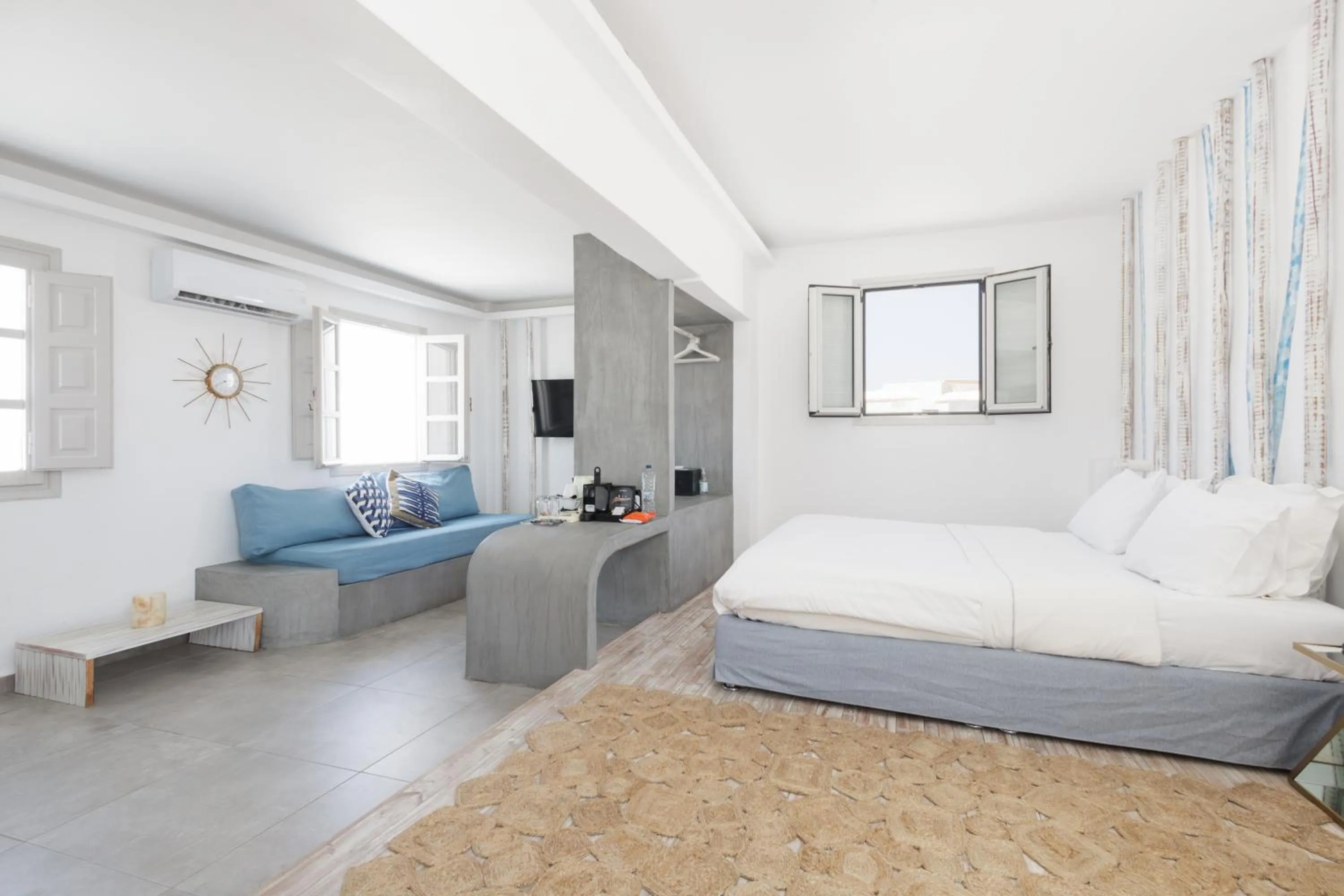 Bedroom in The Museum Project Oia